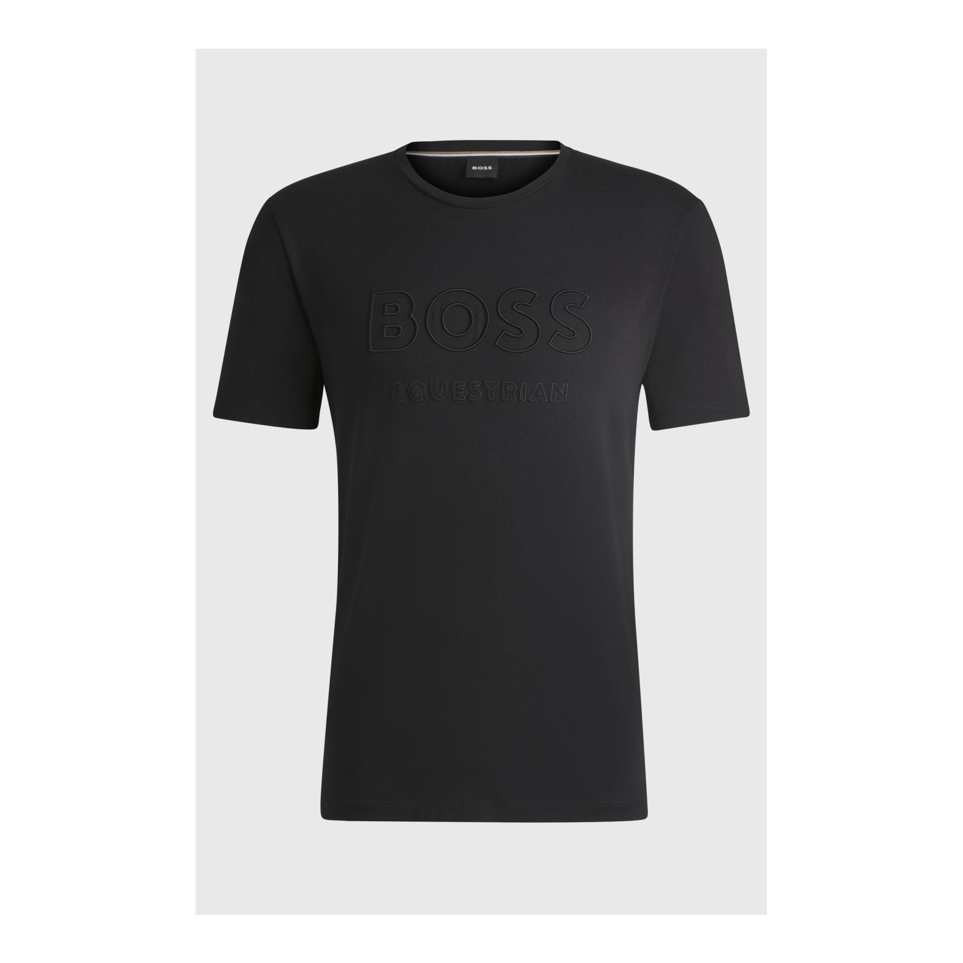 BOSS Equestrian T-Shirt Pierce Herren - Black - Grösse Bekleidung Herren: XL