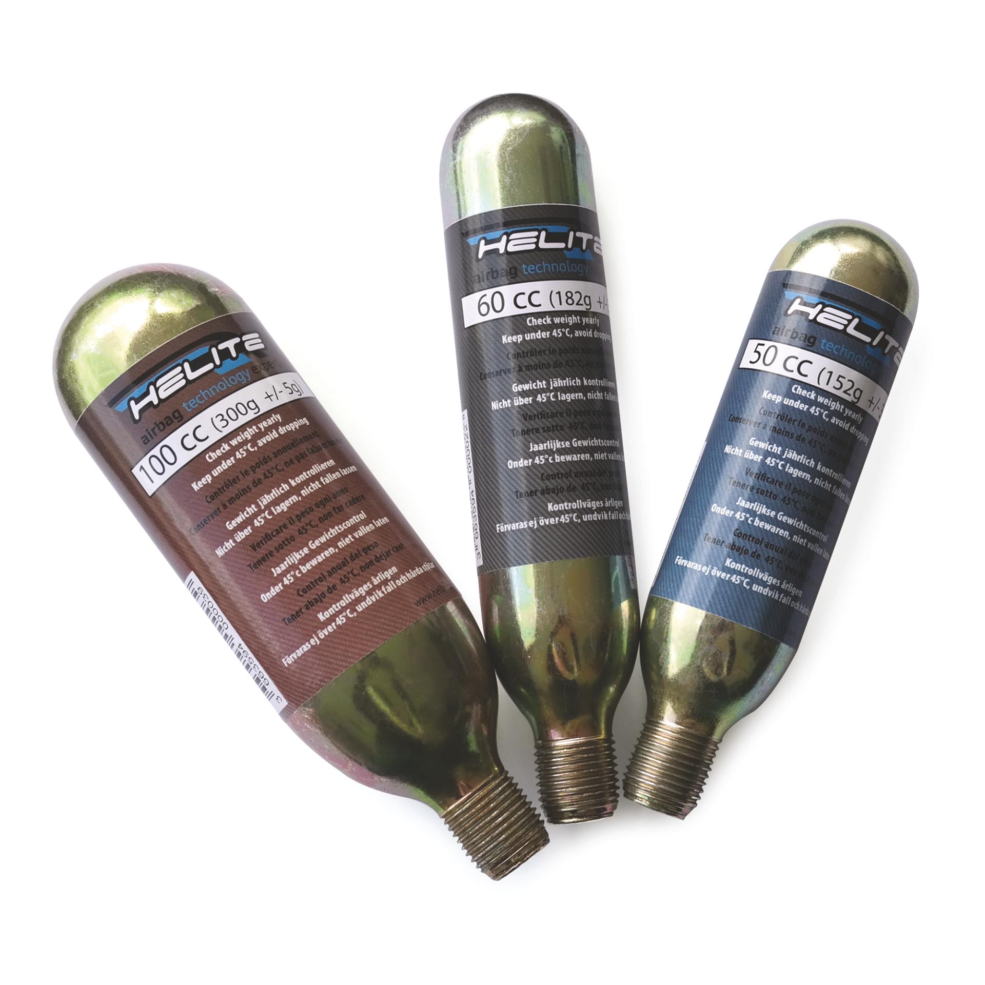 Ersatzkartusche zu Airbag / Air Jacket Helite Groesse Helite: 60CC