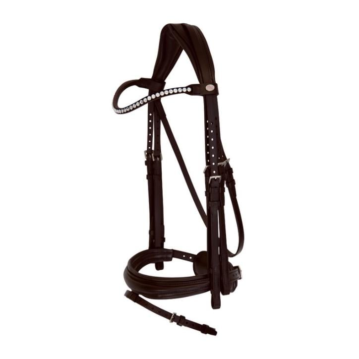 Stübben Zaum Switch Magic Tack - ebony Grösse Pferd: VB