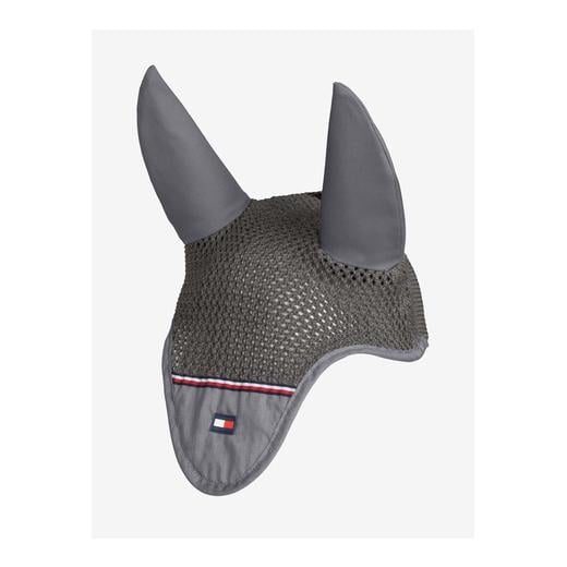 Tommy Hilfiger Equestrian Ohrengarn TH Flag - Grey Melange - Farbe: Grey Melange, Grösse: One Size