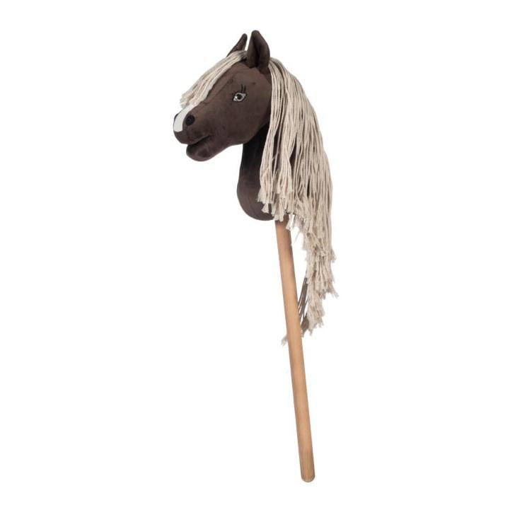 HKM Hobby Horse -Professional Slim Line - Dunkelbraun - One Size: One Size, Farbe: Dunkelbraun
