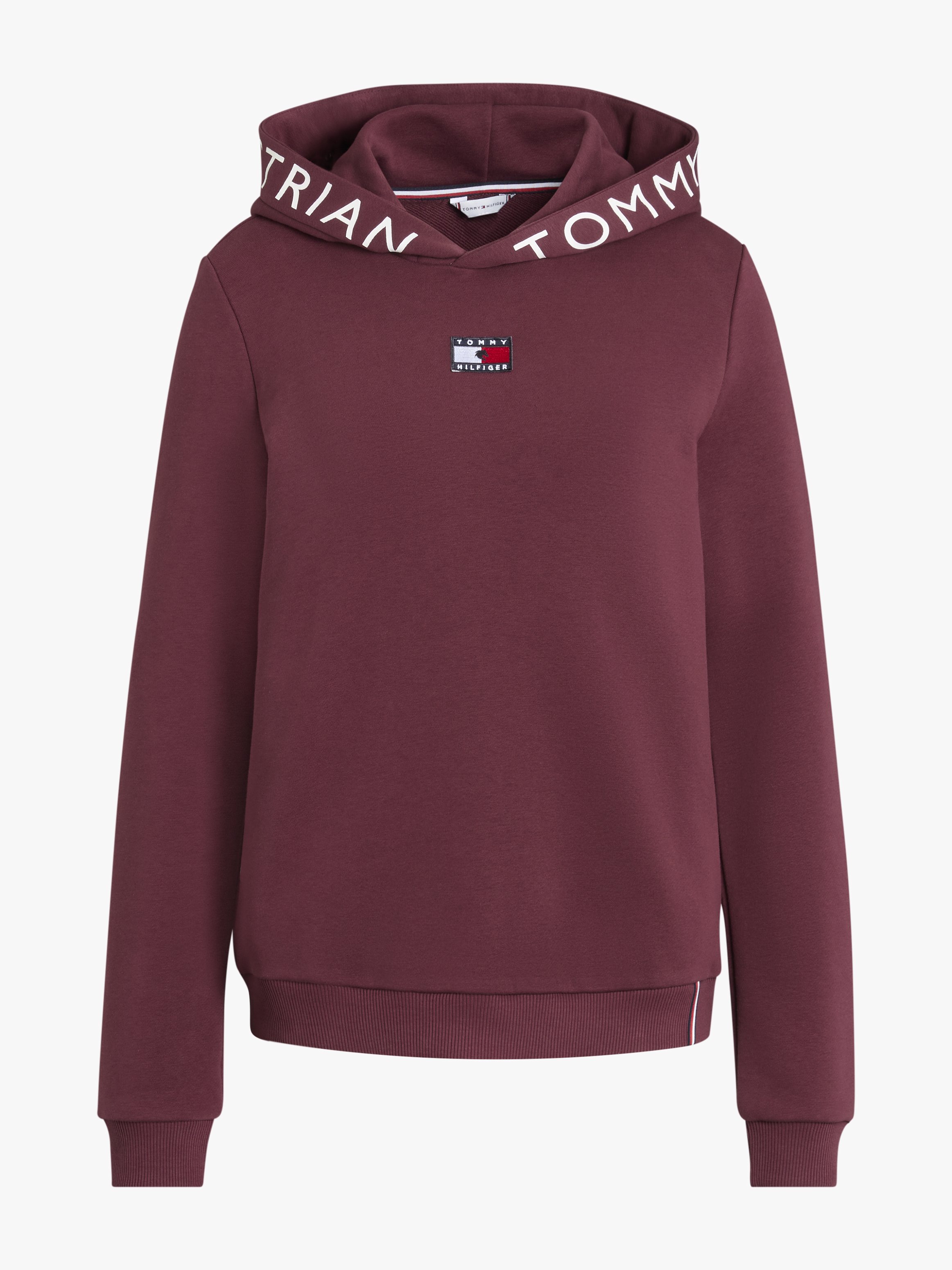 Tommy Hilfiger Equestrian Hoodie California - Rouge - Grösse: L, Farbe: Rouge