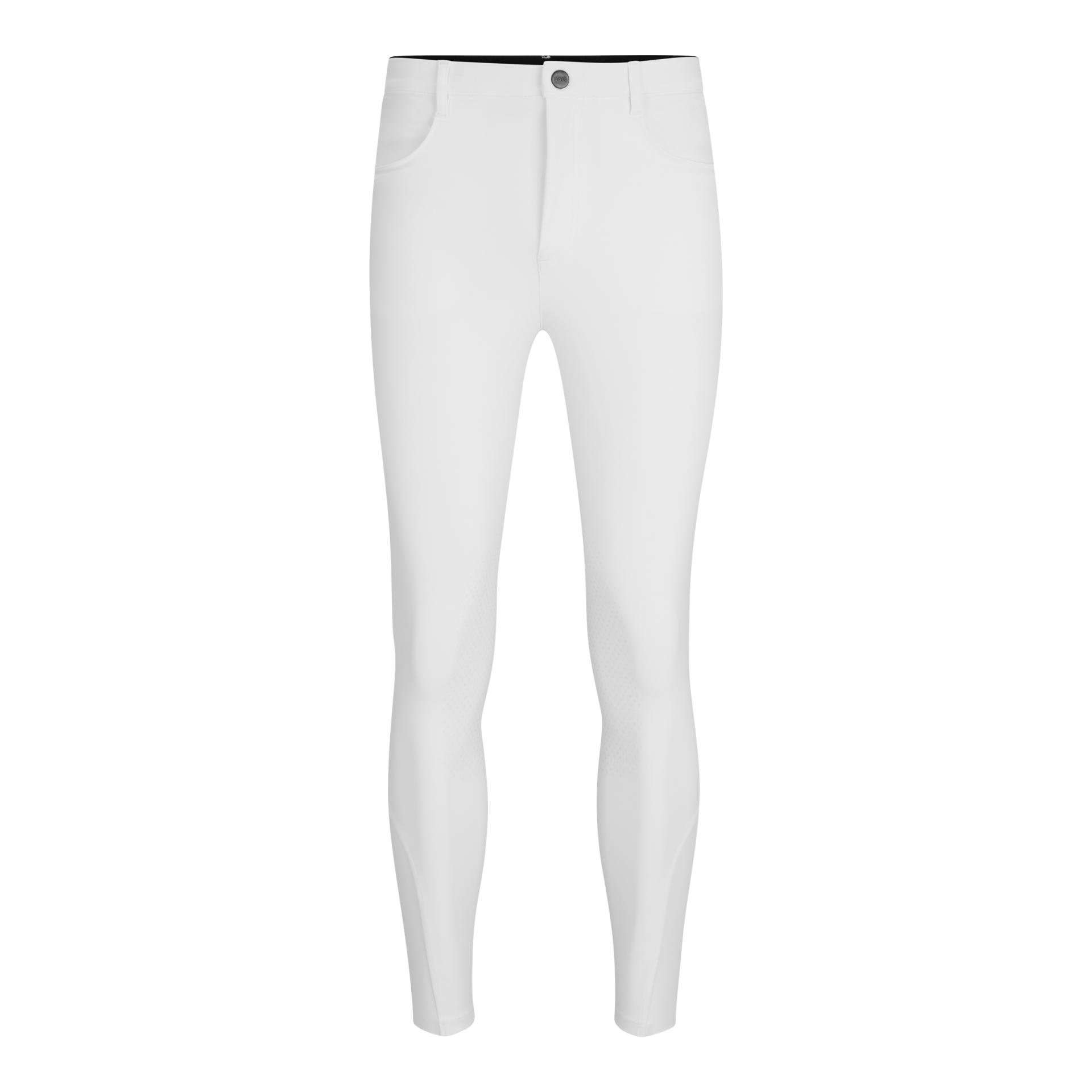 BOSS Equestrian Reithose James Kniebesatz Herren - White - Grösse Bekleidung Herren: XS, Farbe: White