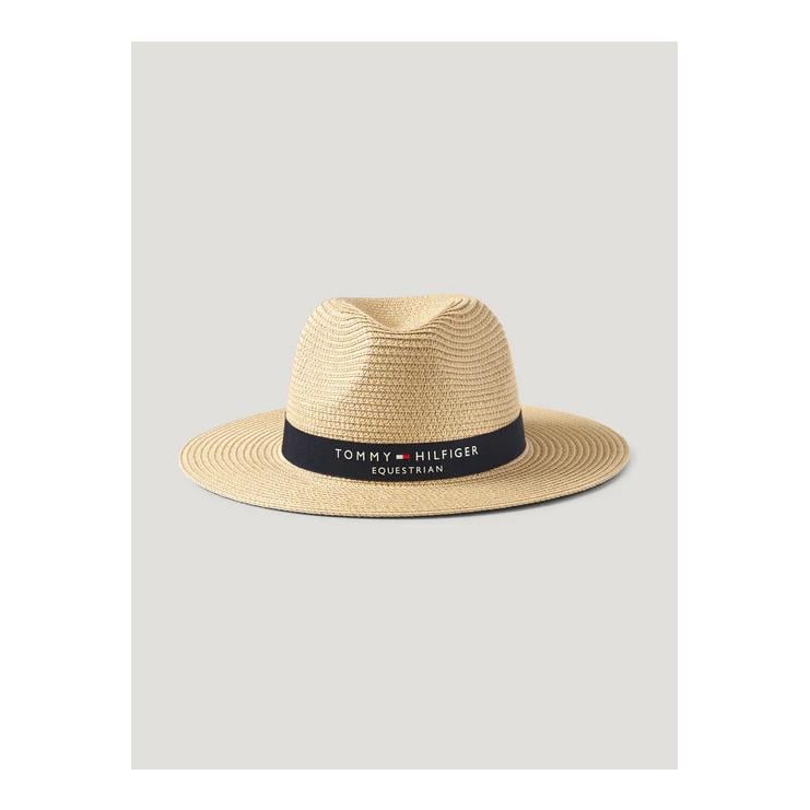 Tommy Hilfiger Equestrian Strohhut Westfield - Beige - Grösse Cap: M