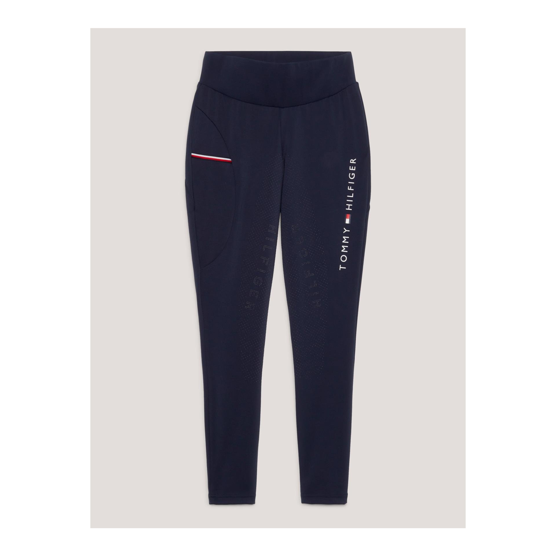 Tommy Hilfiger Equestrian Reitleggings Elmira Winter Vollbesatz Damen - Desert Sky - Farbe: Desert Sky, Grösse Bekleidung Damen: M
