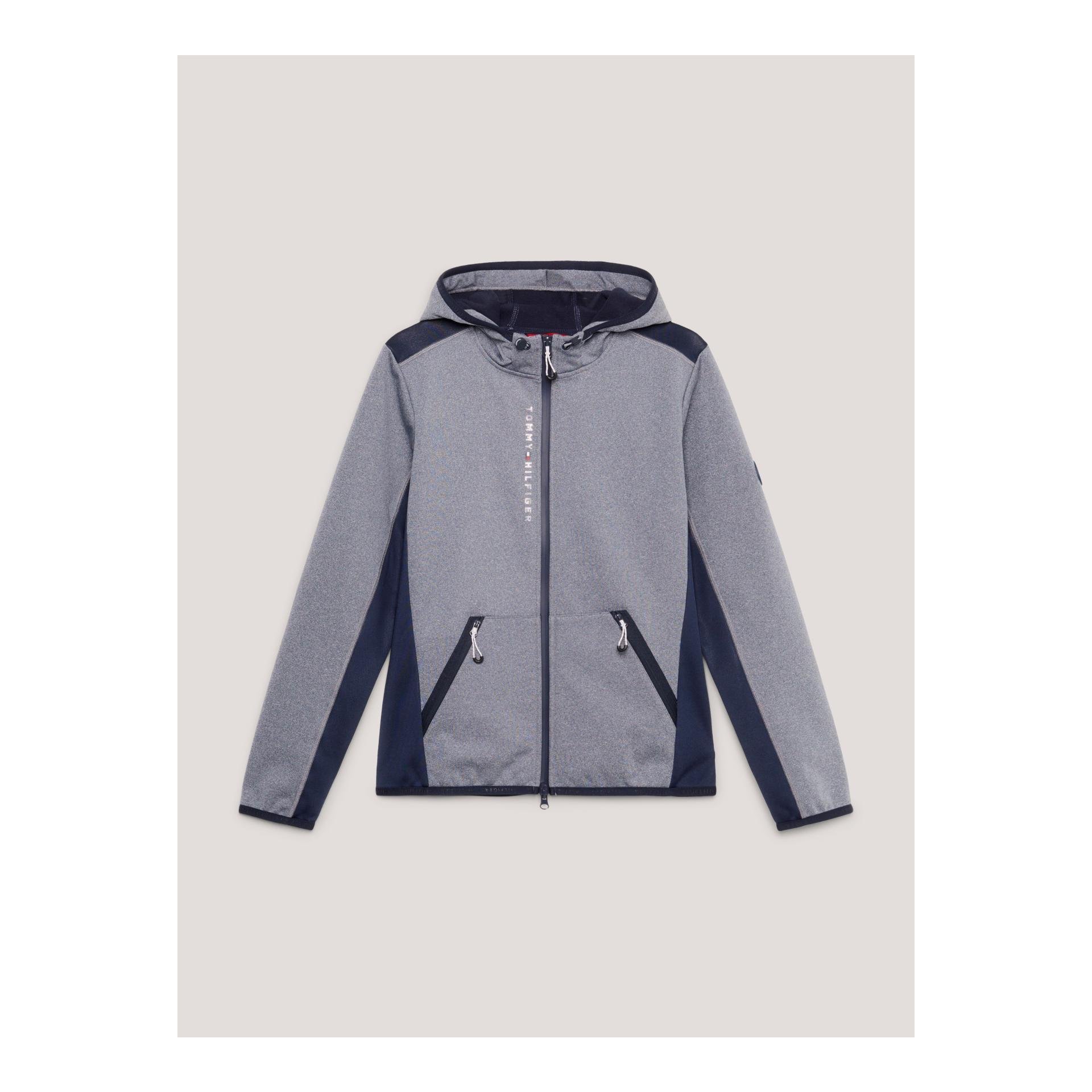 Tommy Hilfiger Equestrian Softshelljacke London Damen - Grey Melange - Grösse: L