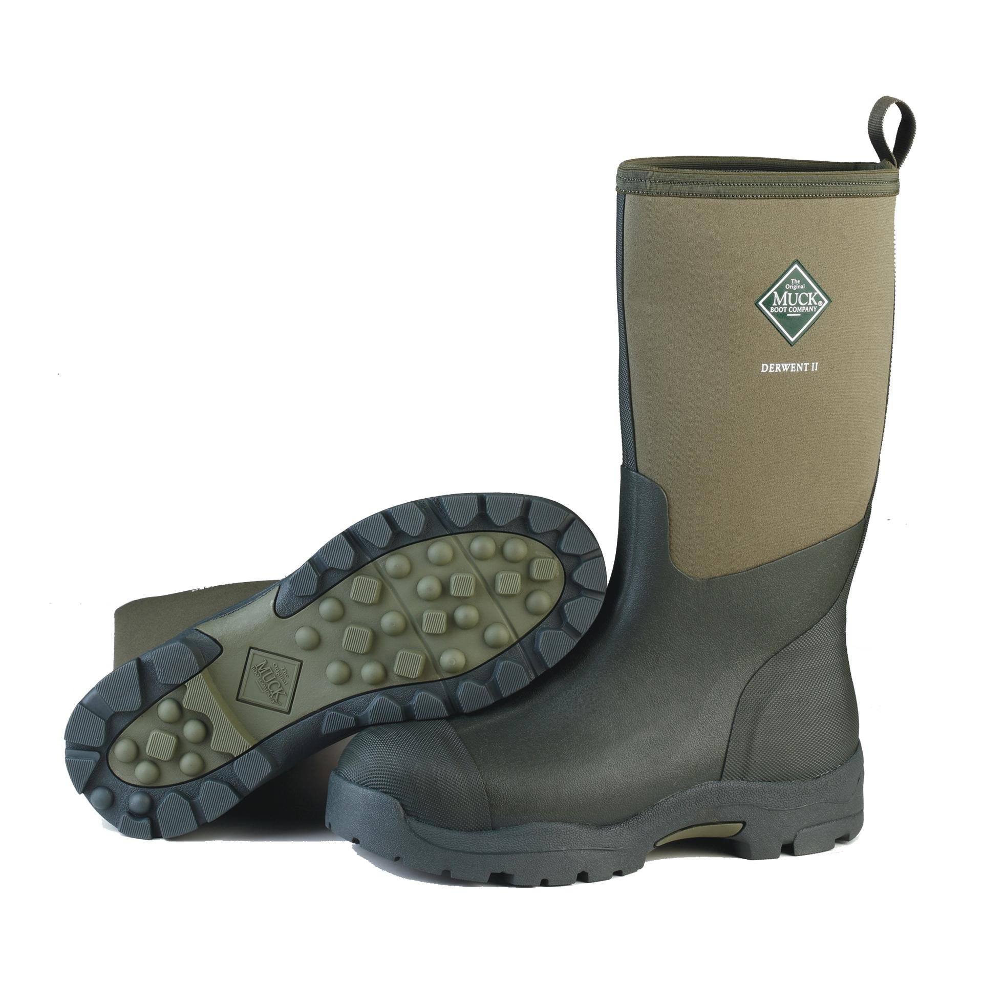 The Original Muck Boot Company Gummistiefel Unisex Derwent II - Grün - Grösse: 39/40