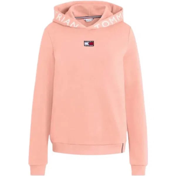 Tommy Hilfiger Equestrian Hoodie California - Sunset Peach - Grösse: L, Farbe: Sunset Peach