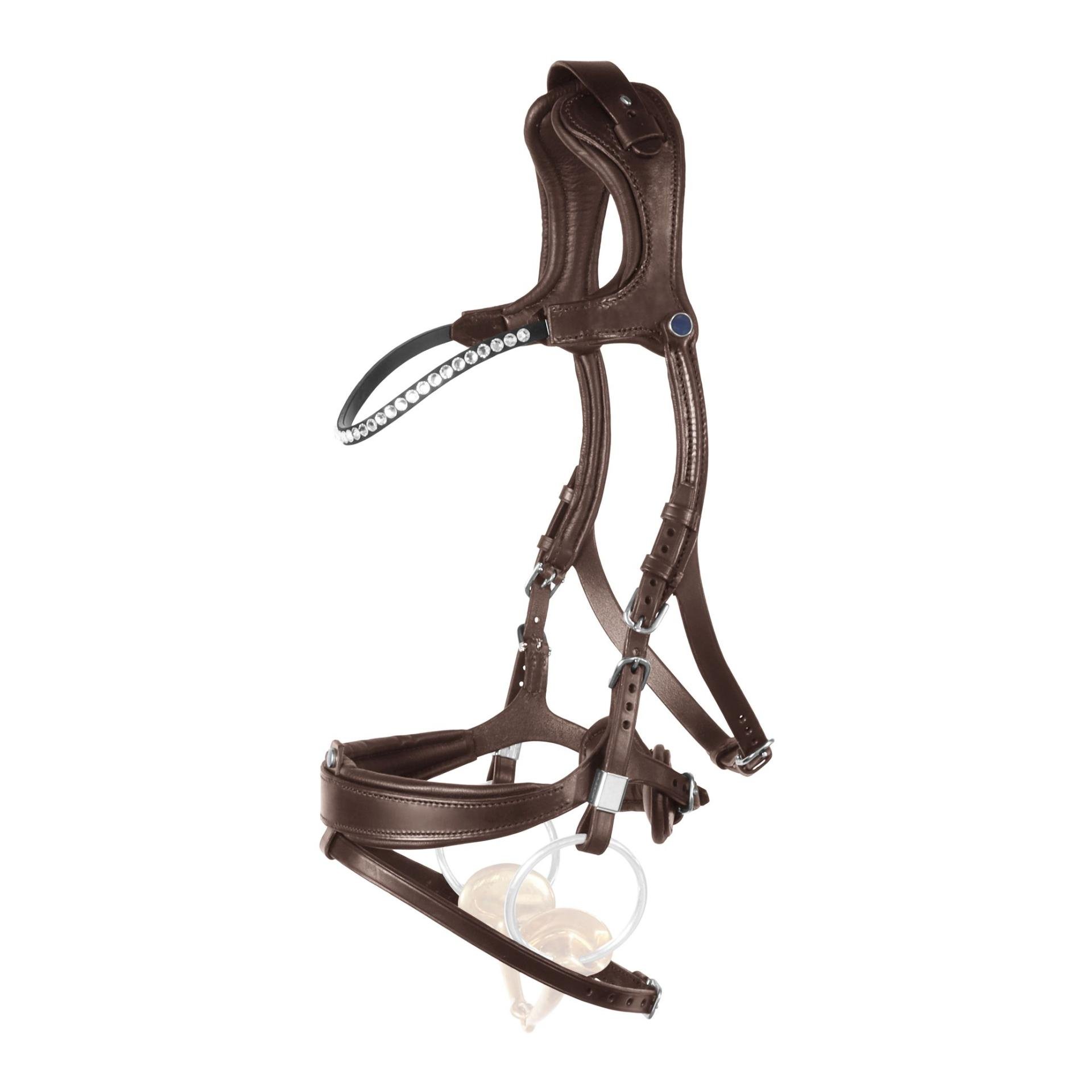 Stübben Zaum Freedom II Magic Tack mit Slide&Lock - Ebony - Farbe: Ebony, Grösse Zaum: Vollblut