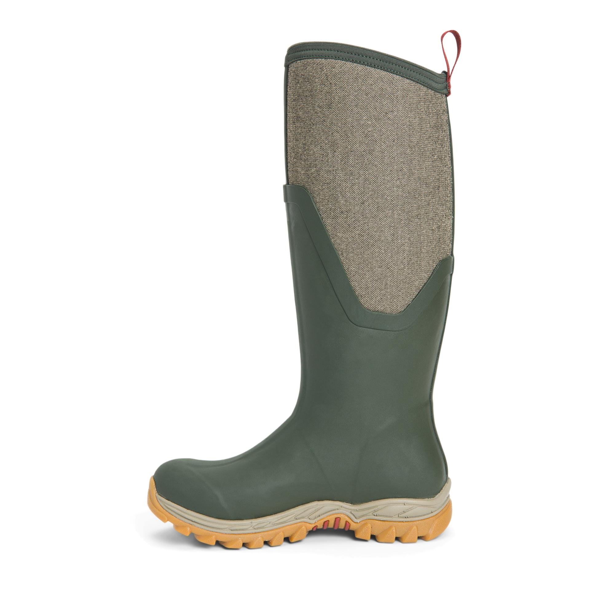 The Original Muck Boot Company Gummistiefel Damen Arctic Sport II Tall - Dark Olive/Herringbone - Grösse: 37