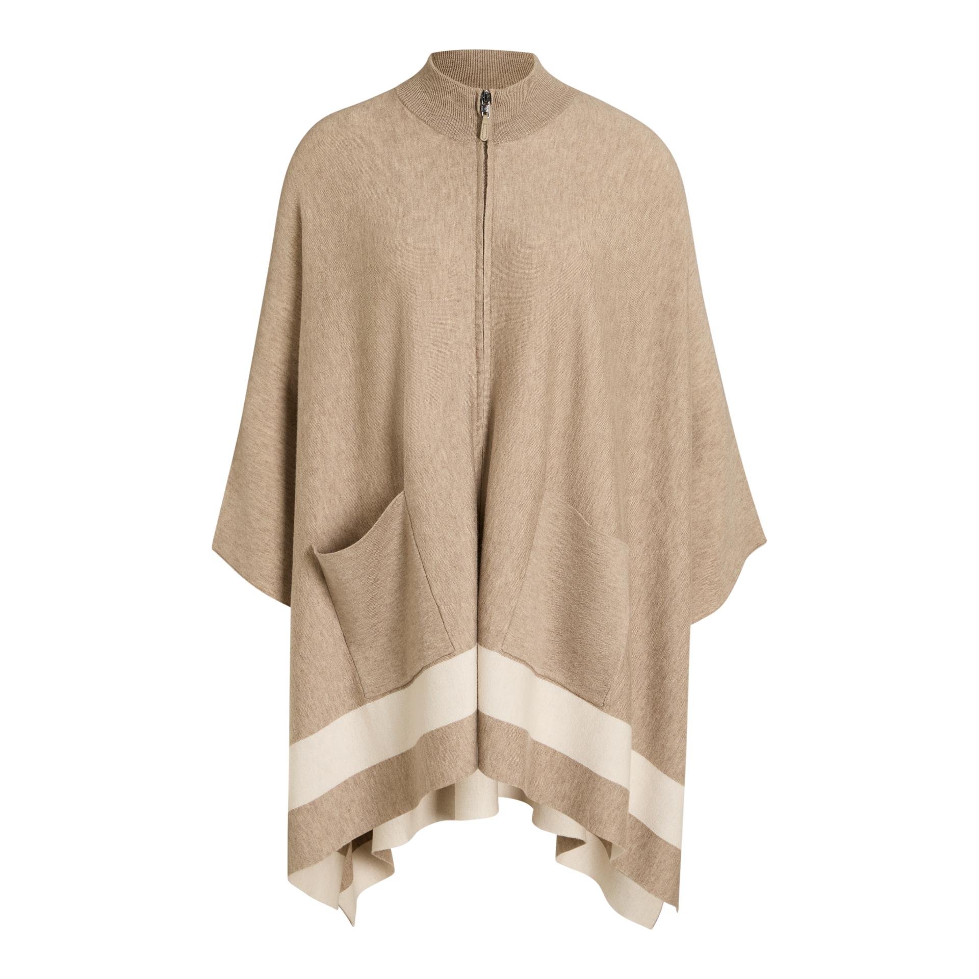Tommy Hilfiger Equestrian Cape Greenwood Damen - Taupe -