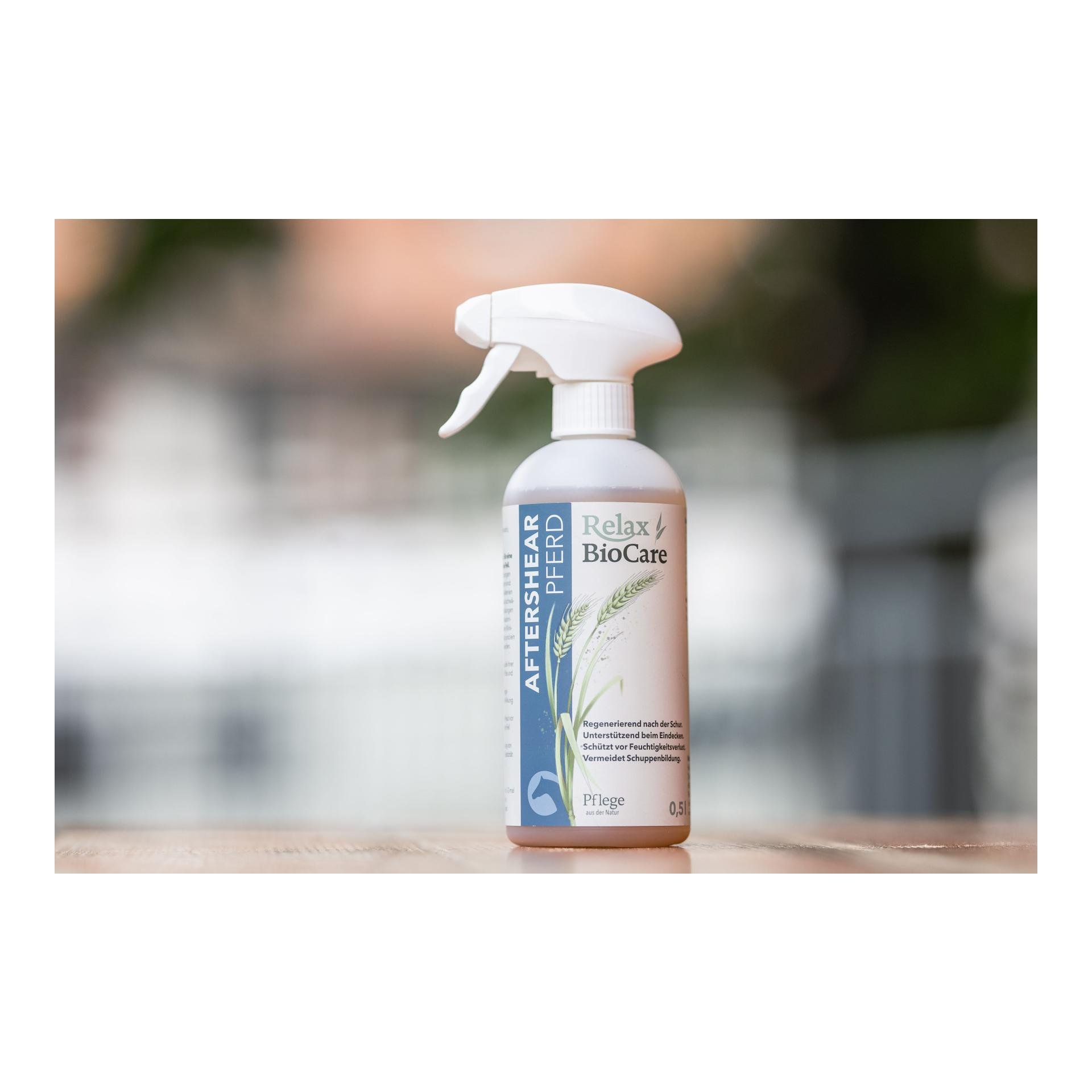 Relax Biocare Aftershear für Pferde - Weiss/Gelb - Inhalt: 500 ml