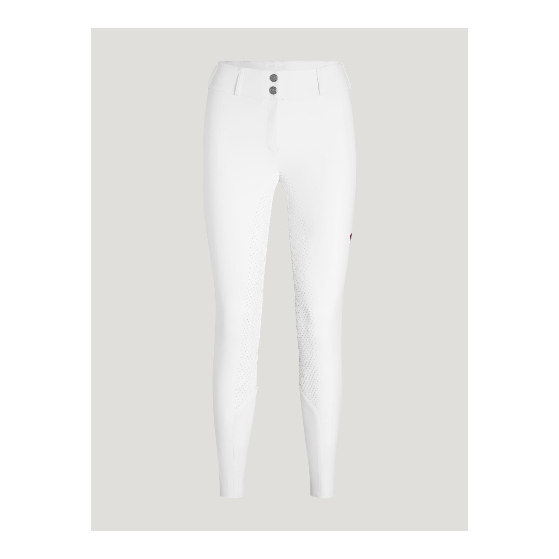 Tommy Hilfiger Equestrian Reithose Helena Vollgrip Damen - Optic White - Farbe: Optic White, Grösse Bekleidung Damen: M