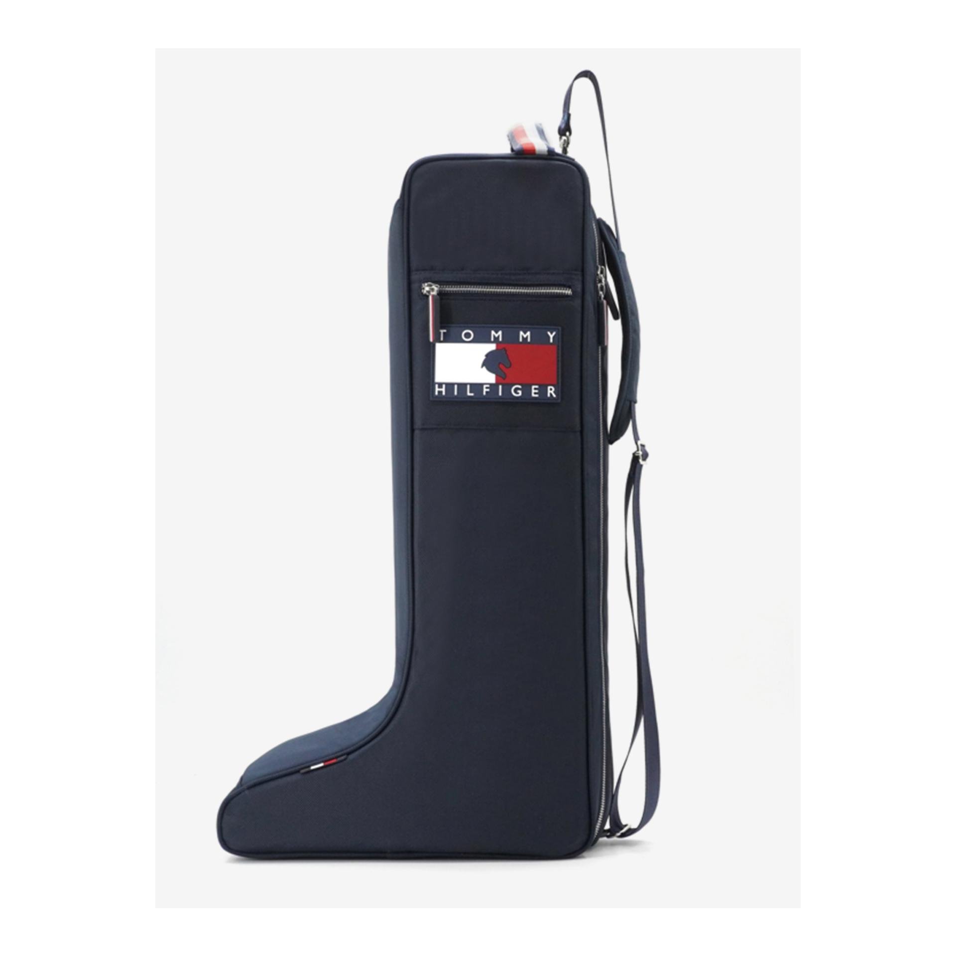 Tommy Hilfiger Equestrian Stiefeltasche TH Signature - Desert Sky -