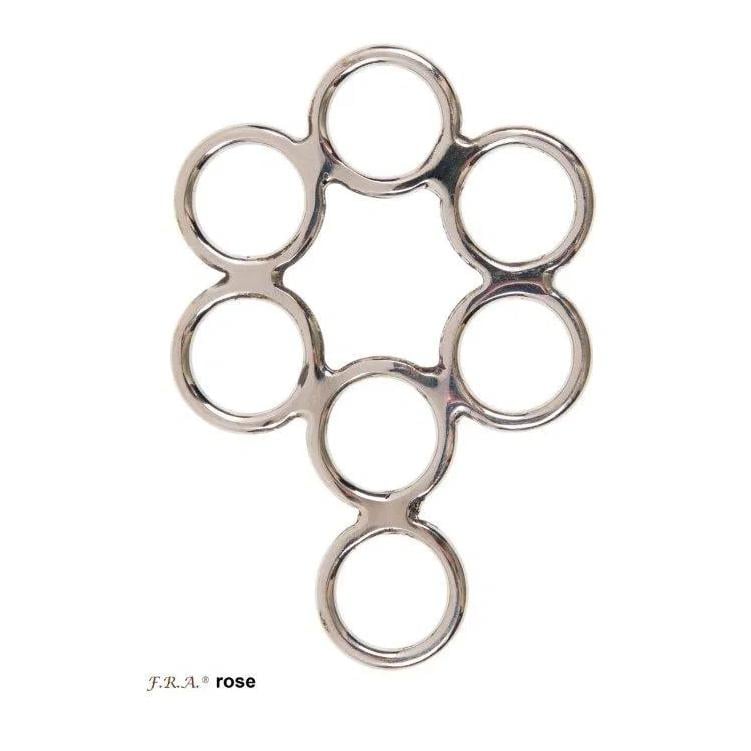 F.R.A Hackamore-Anzüge - Rose - Länge: 14cm, Farbe: Rose