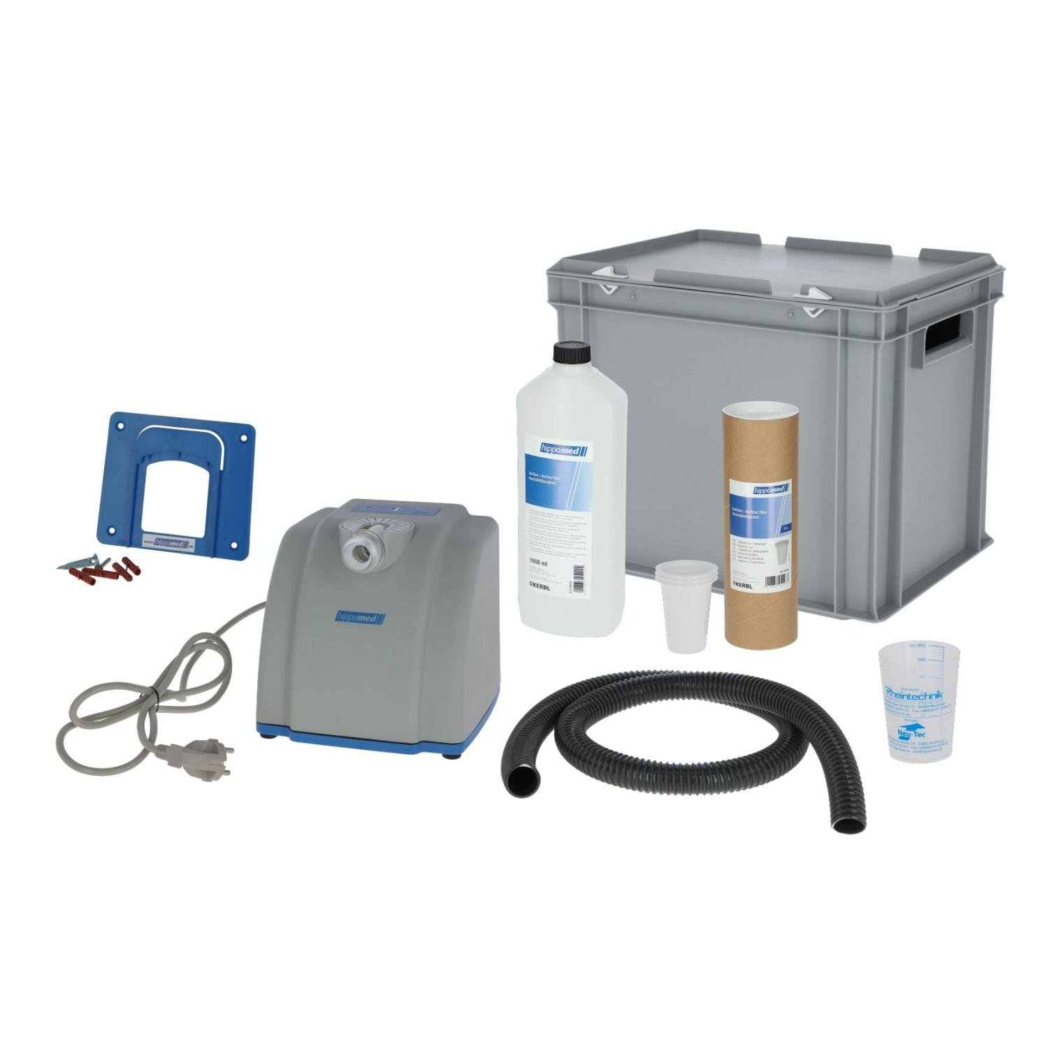 Hippomed Ultraschall-Inhalator für Pferde AirOne - Grau -