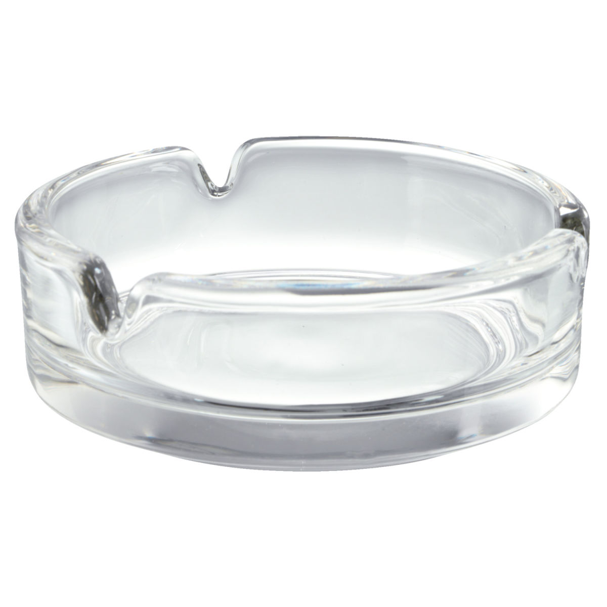 Bormioli Rocco Aschenbecher Spirit; 10x3.3 cm (ØxH); transparent; rund; 18 Stück / Packung