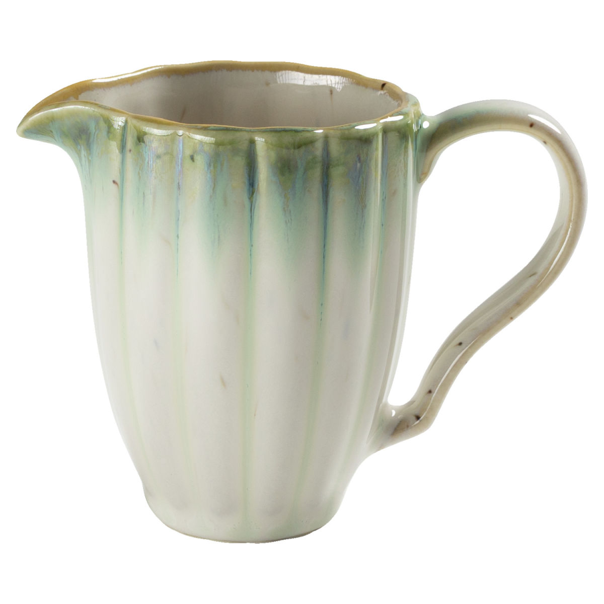 VEGA Milch - & Saucenkännchen Flora; 110 ml, 5.9x7.9 cm (ØxH); grün/beige; 6 Stück / Pack