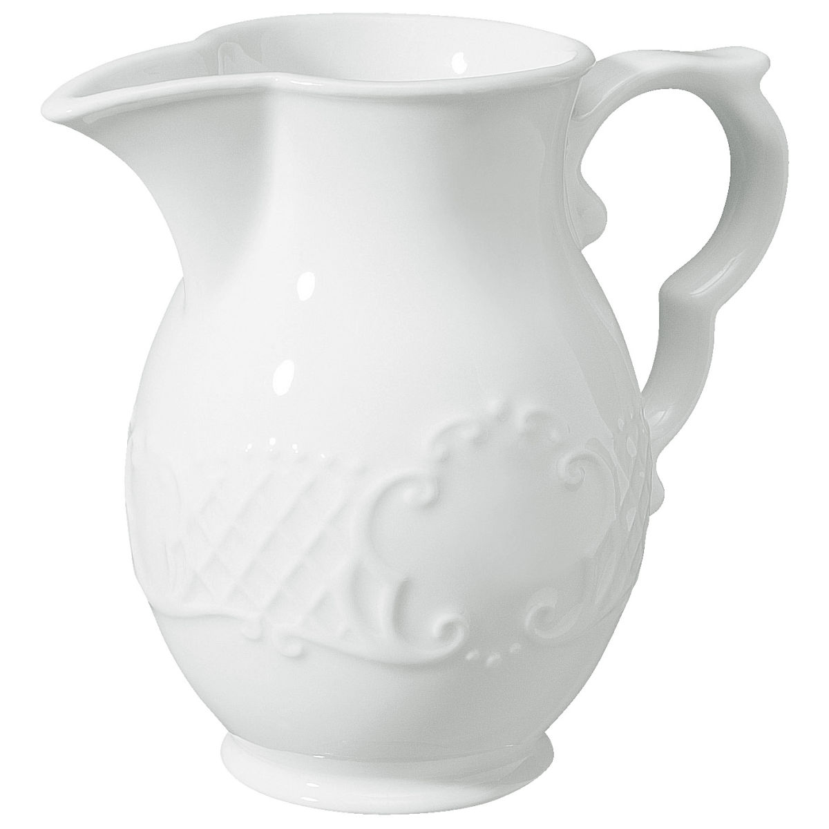 VEGA Milch- & Saucenkännchen Menuett mit Henkel; 250 ml, 5.6x9.8 cm (ØxH); weiss; rund; 6 Stück / Pack