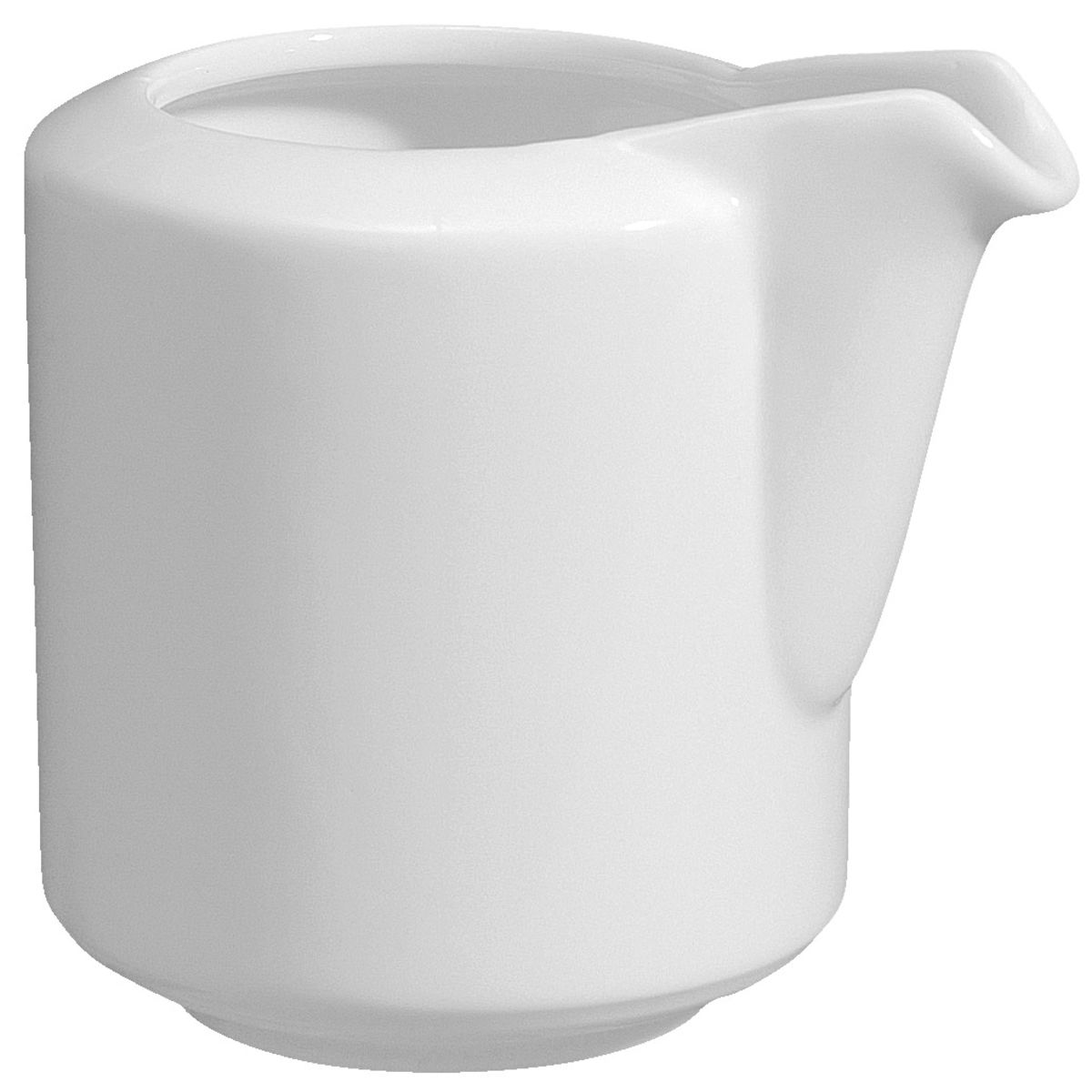 VEGA Milch - & Saucenkännchen Base ohne Henkel; 150 ml, 8x7 cm (ØxH); weiss; rund; 6 Stück / Pack