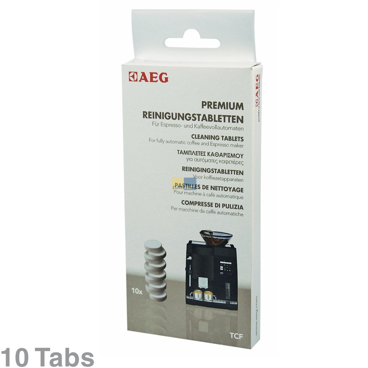 Reinigungstabletten AEG 950078803/0 TCF für Kaffeemaschine 10Stk (KD-9500788030)
