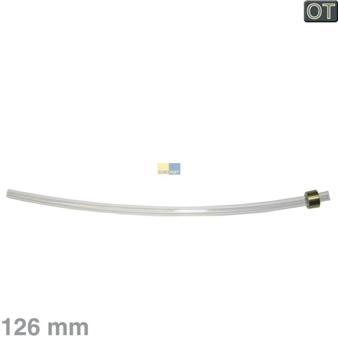 Schlauch AEG 899663910517/1 4x2mmØ 126mm für Heizelement Kaffeemaschine (EA-8996639105171)