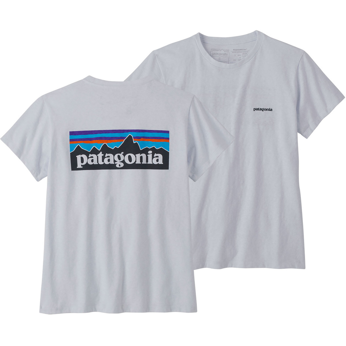 Patagonia Damen Logo P-6 Responsibili T-Shirt