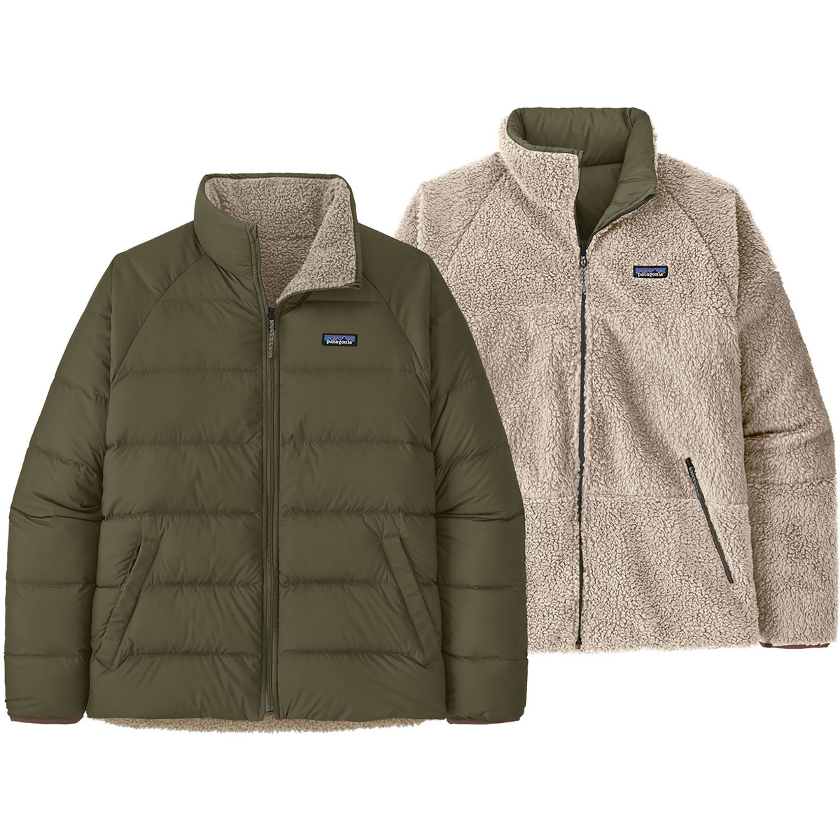 Patagonia Herren Reversible Silent Down Jacke