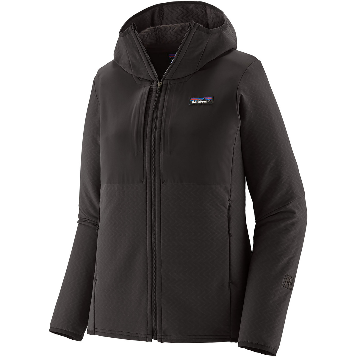 Patagonia Damen R2 CrossStrata Hoodie Jacke