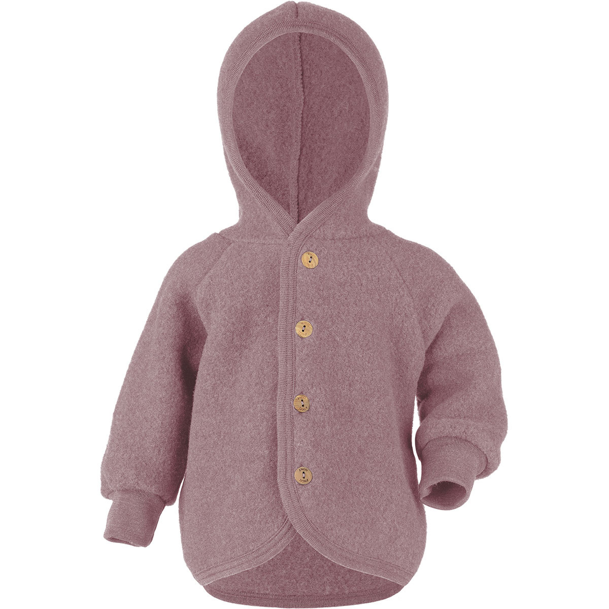 Engel Natur Kinder Fleece Hoodie Jacke