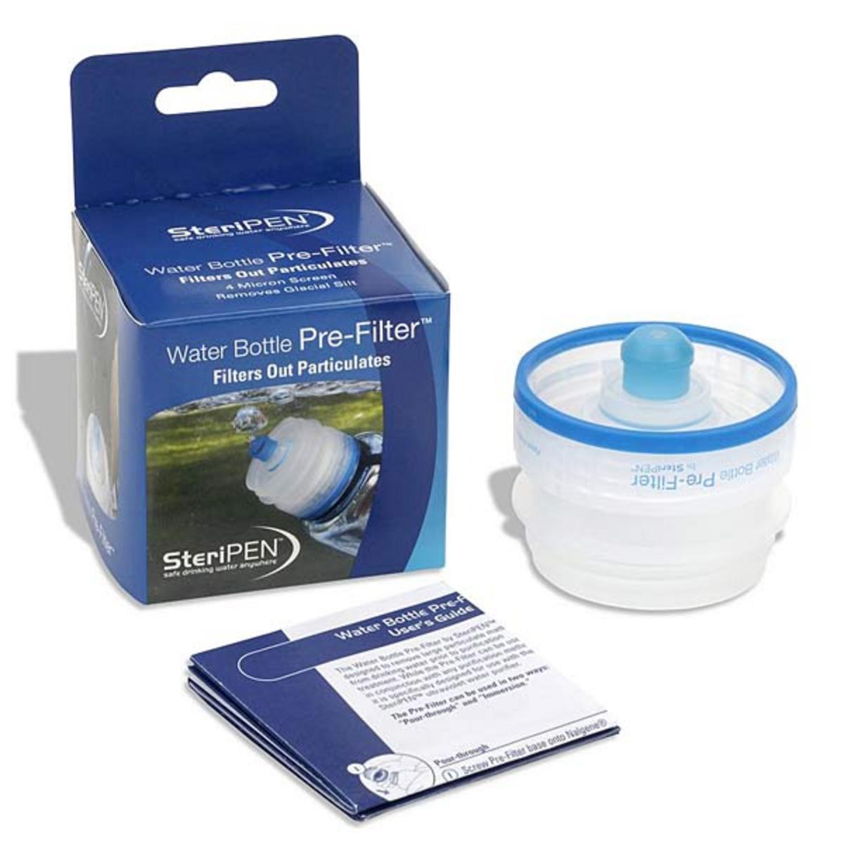SteriPEN Pre-Filter Water Bottle