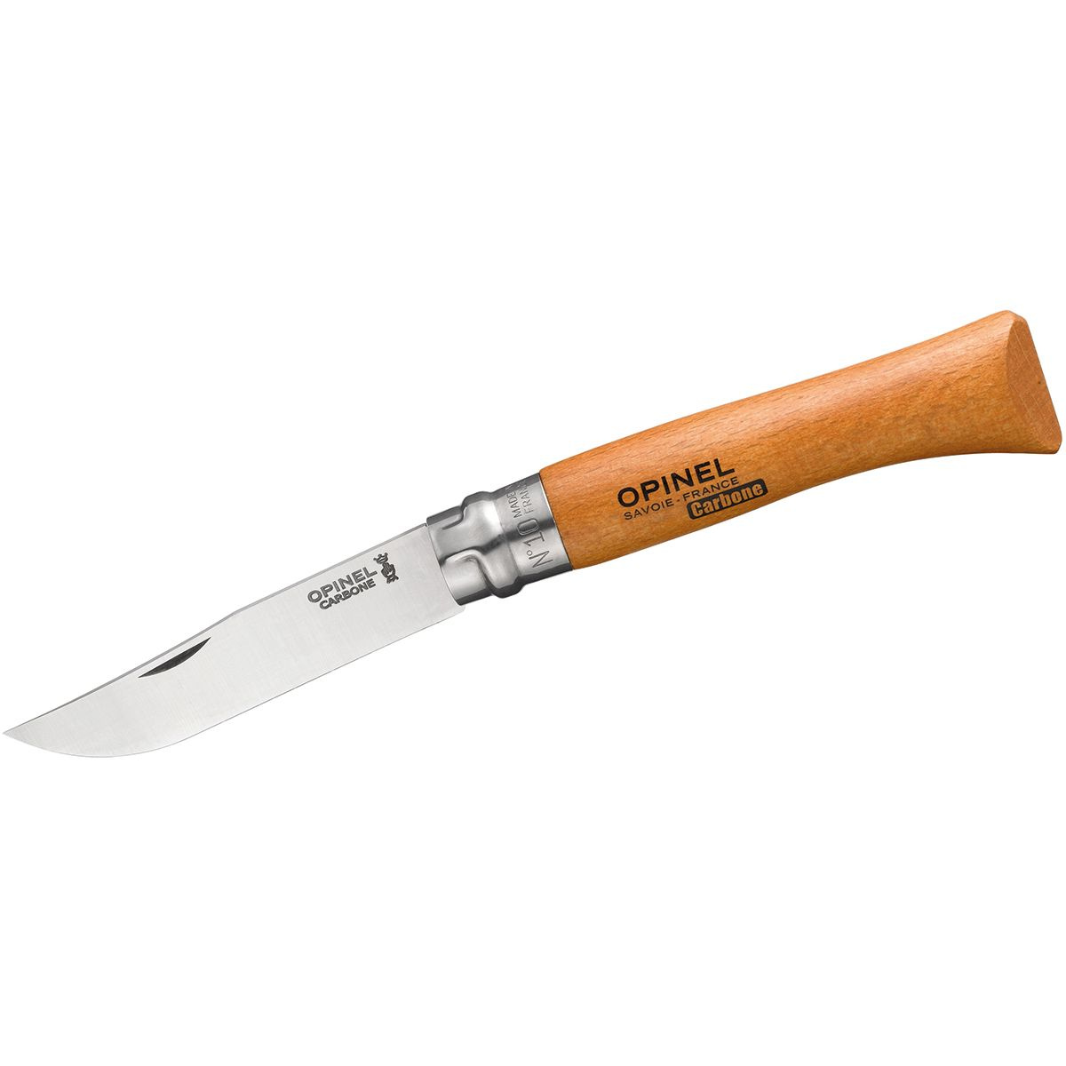 Opinel Messer m. Klingensperre Carbon