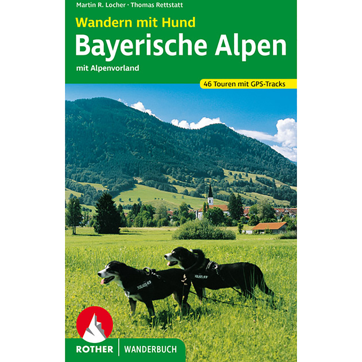 Rother Wandern mit Hund Bayerische Alpen Wanderführer