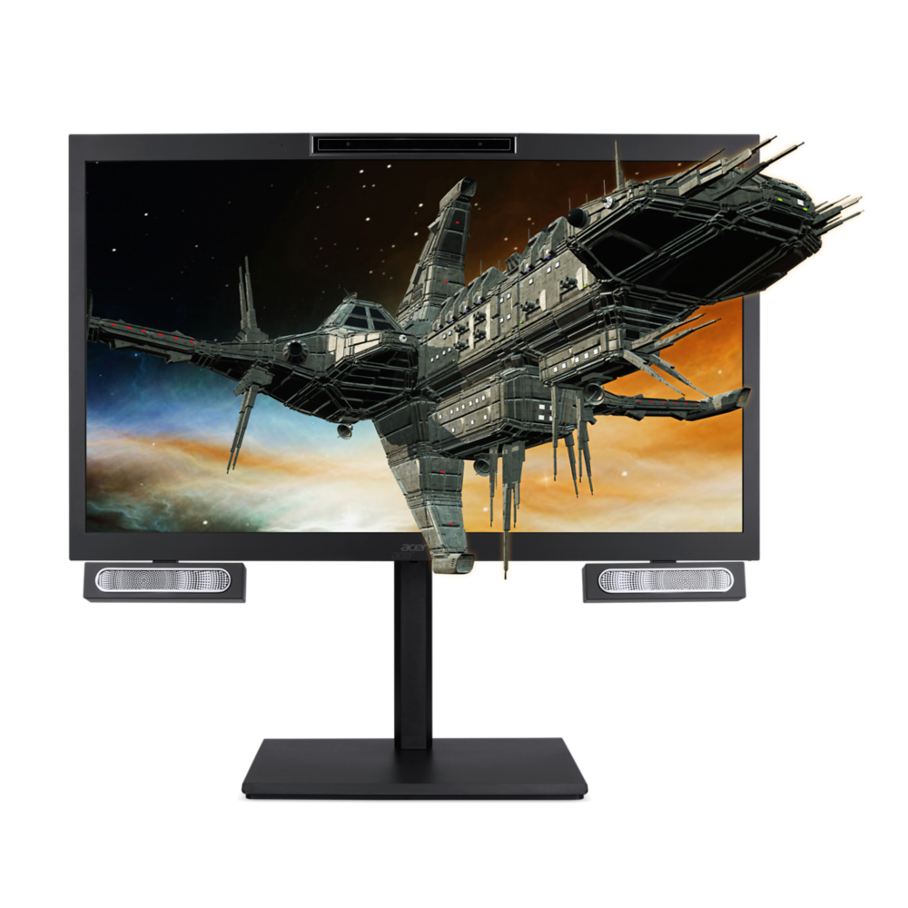 Acer DS2 Series, ASV27-2P, Pro Monitor, 27' 4K UHD, 3D AHVA, AMD FreeSync Premium