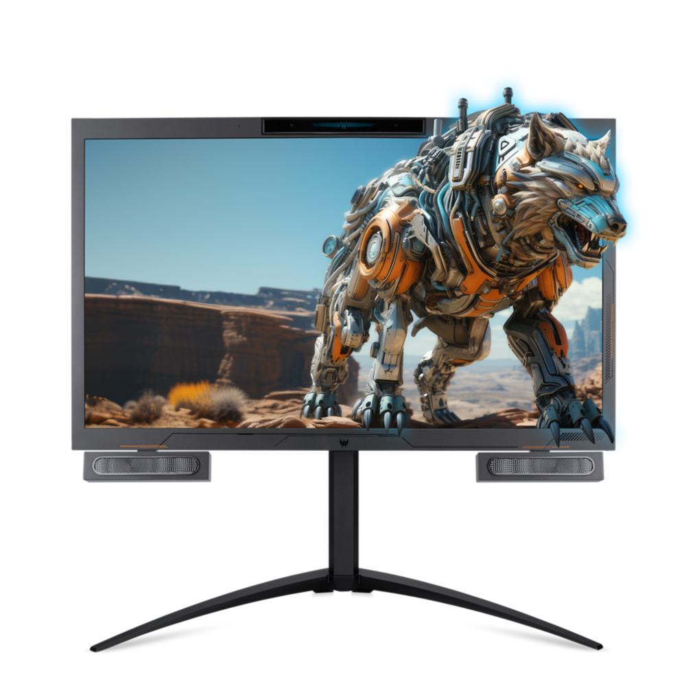Acer DS2 Series Gaming, PSV27-2, 27' 3D Monitor, 4K UHD, AMD FreeSync Premium