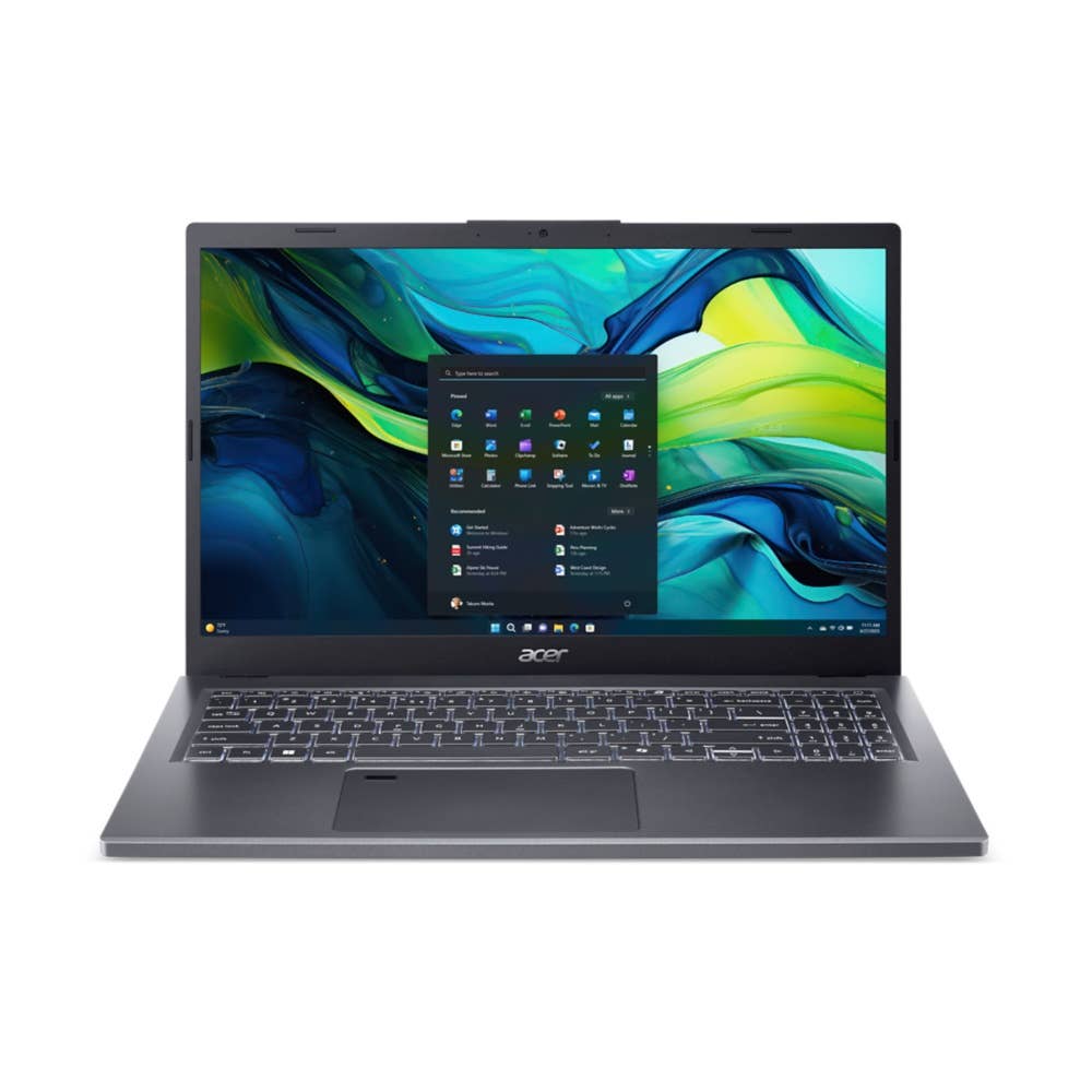Acer Aspire 15, A15-51M Laptop/Ultrabook, 15.6' QHD 2560x1440 60Hz, Intel Core 7 150U, 32GB RAM, 1TB SSD, Intel Graphics, Windows 11 Home, Grau