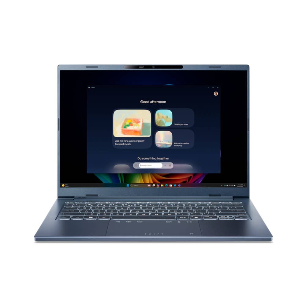 Acer Swift Go 14 AI OLED, SFG14-75, Ultrabook/Laptop, 14' OLED 1.9K, Intel Core Ultra 9, 32GB RAM, 1TB SSD, ARC 140V GPU, Windows 11 Home, Blue