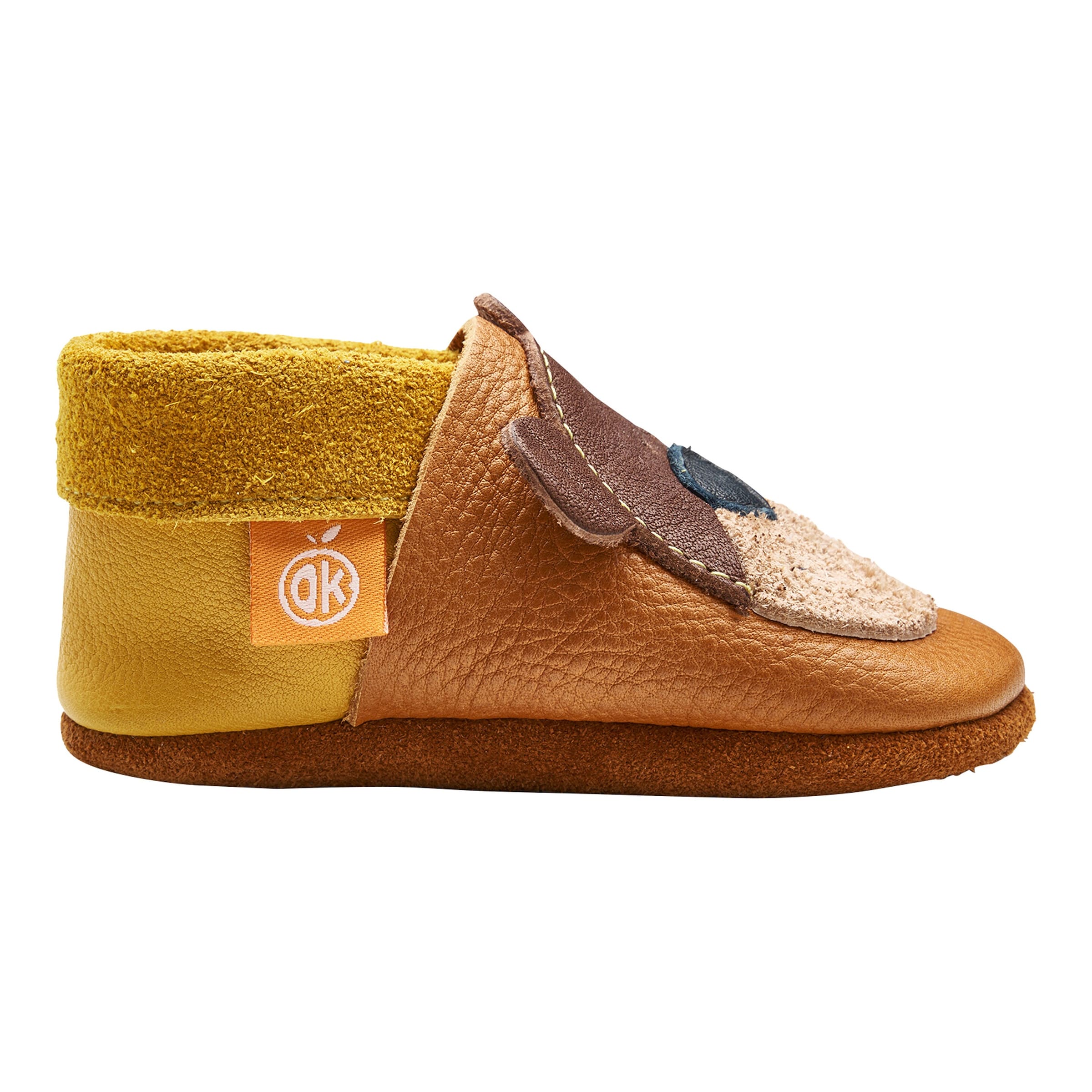 Krabbel- und Hausschuhe Bär