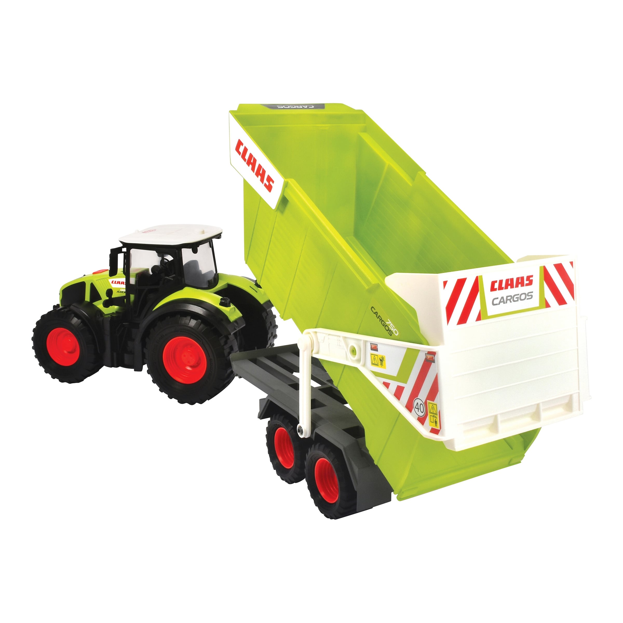 Traktor Claas mit Anhänger