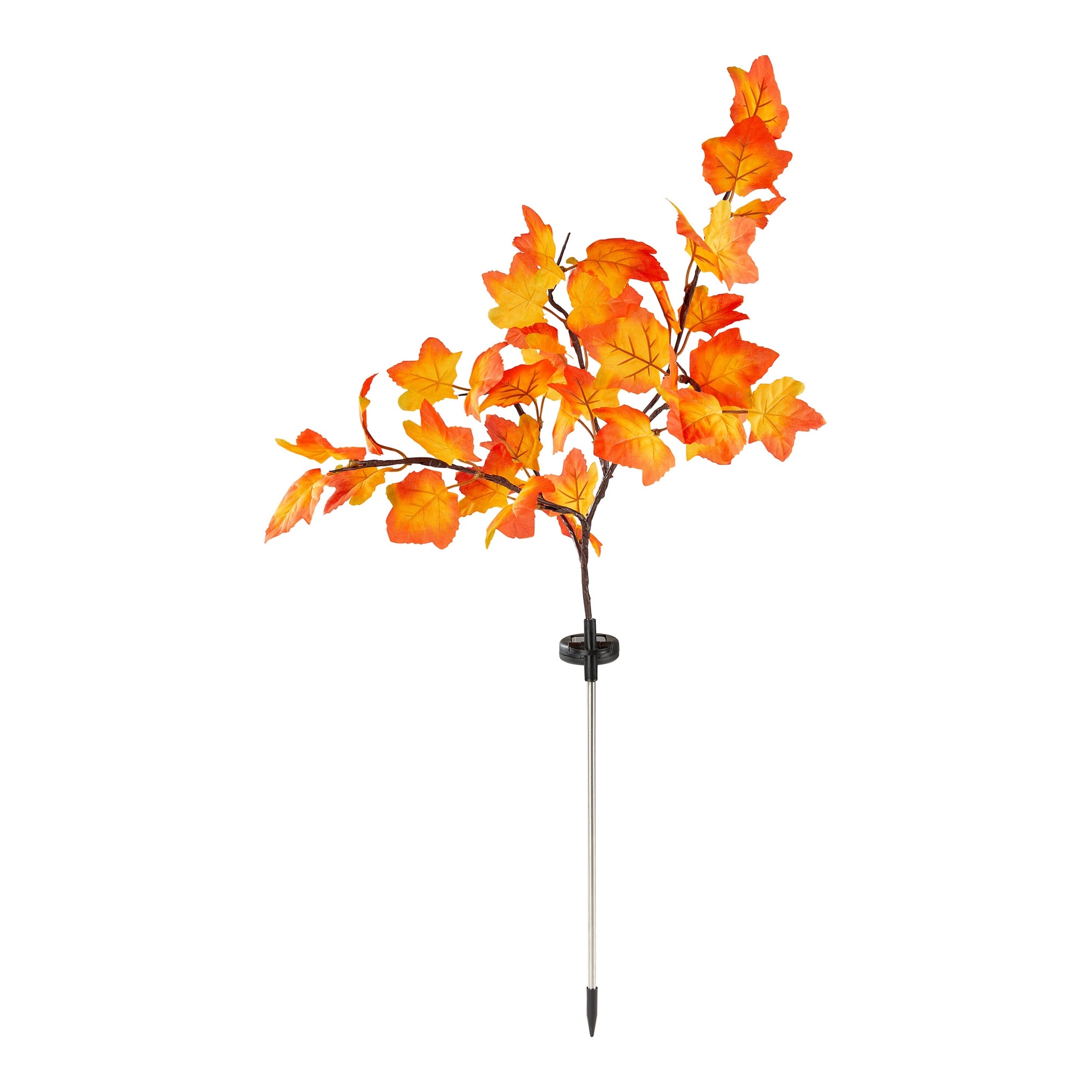 XL-Solar-Gartenstecker Blätterzweig 'Ahornblatt'