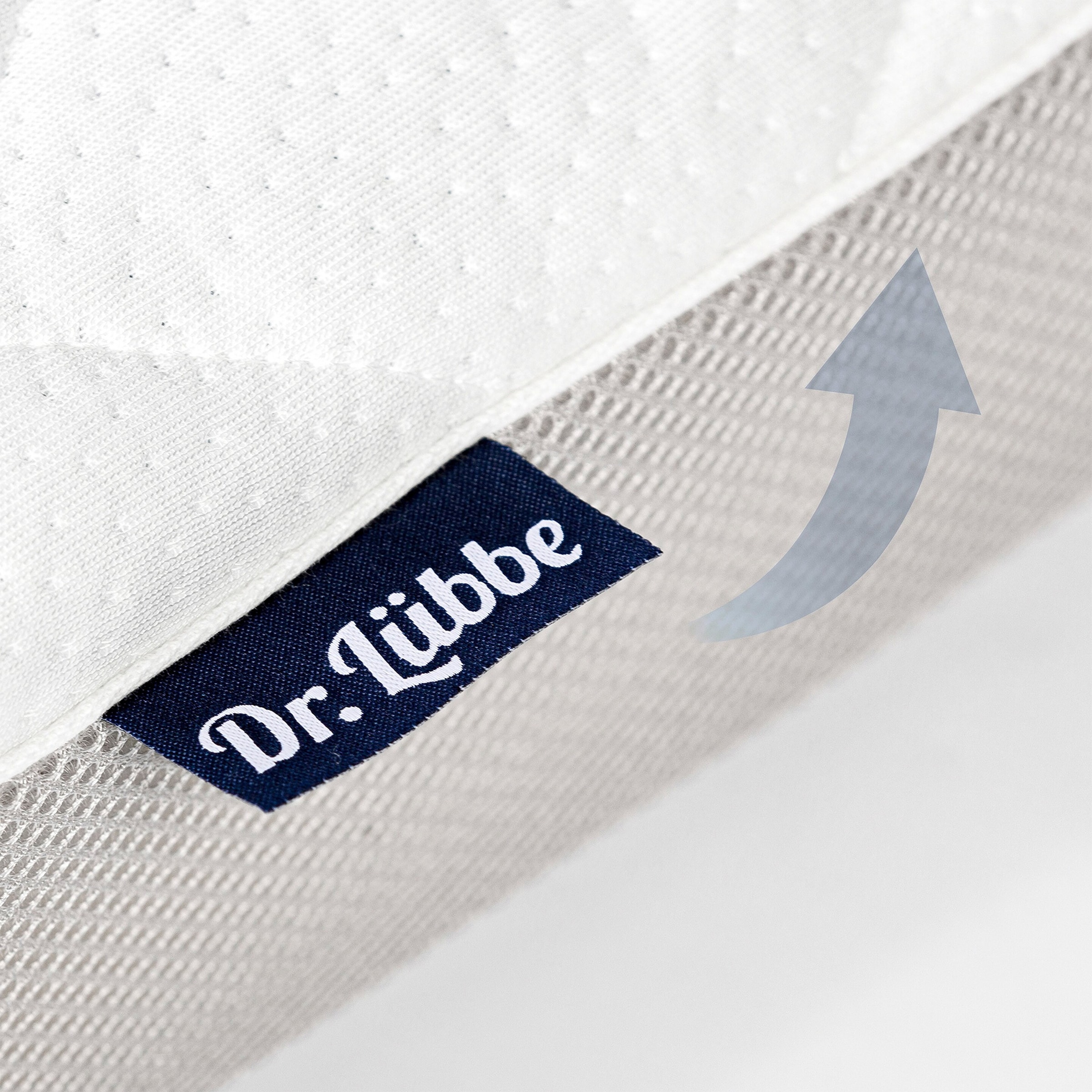 Bundle Matratze Dr. Lübbe Air Plus inkl. Molton-Matratzenauflage 70x140 cm