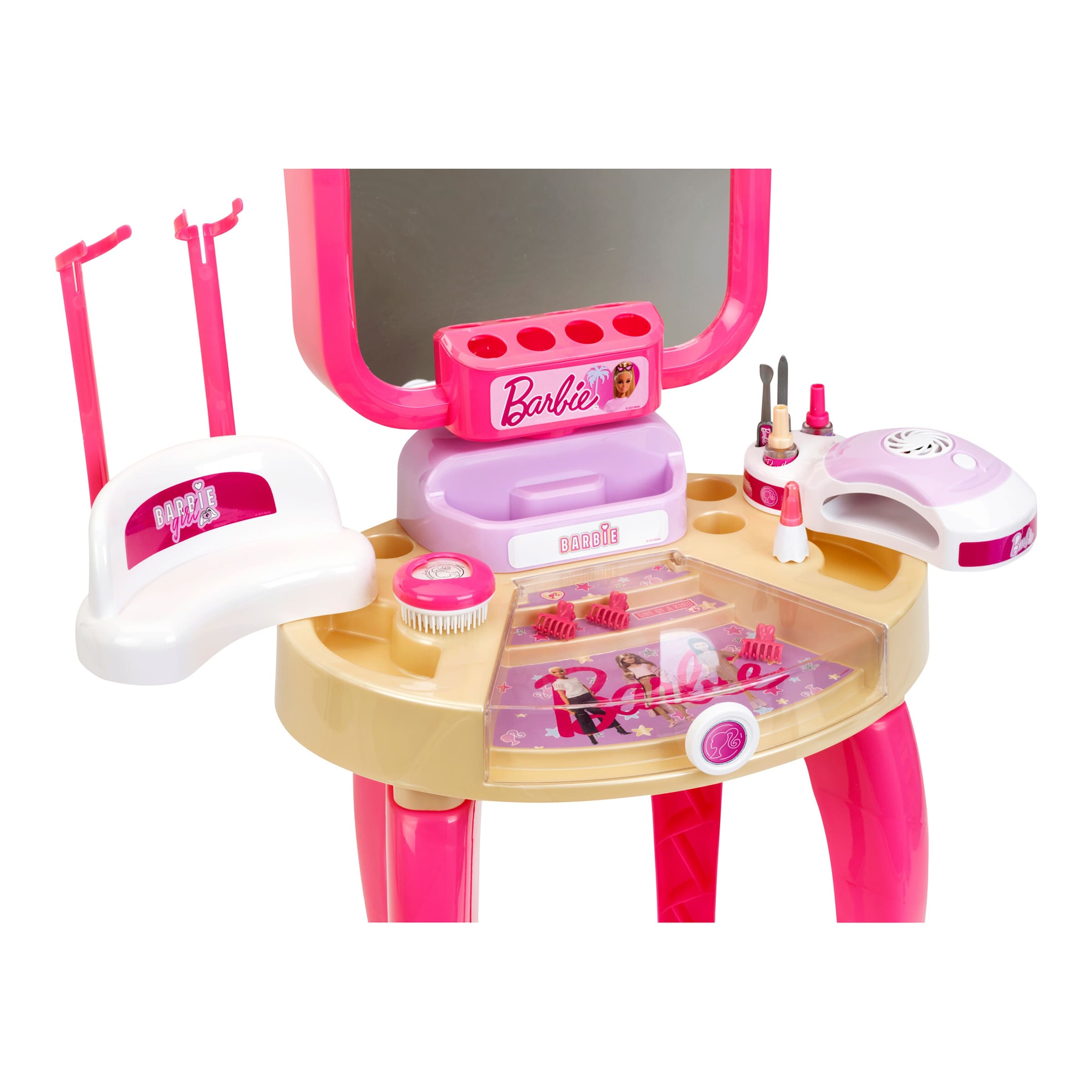 Barbie Schönheitsstudio Happy Vibes mit Nageltrockner