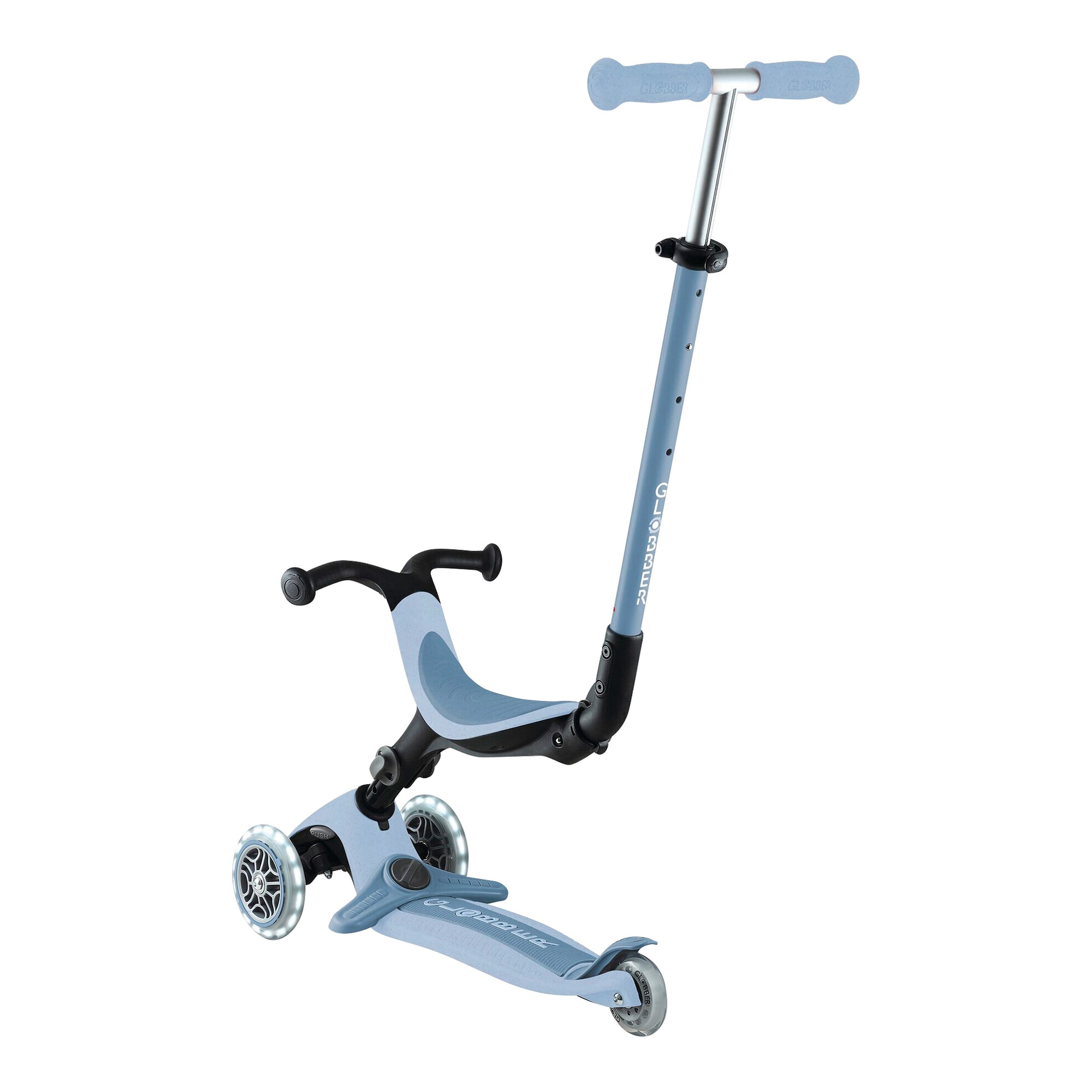 Scooter 3in1 Go-Up active ECO mit Leuchtrollen