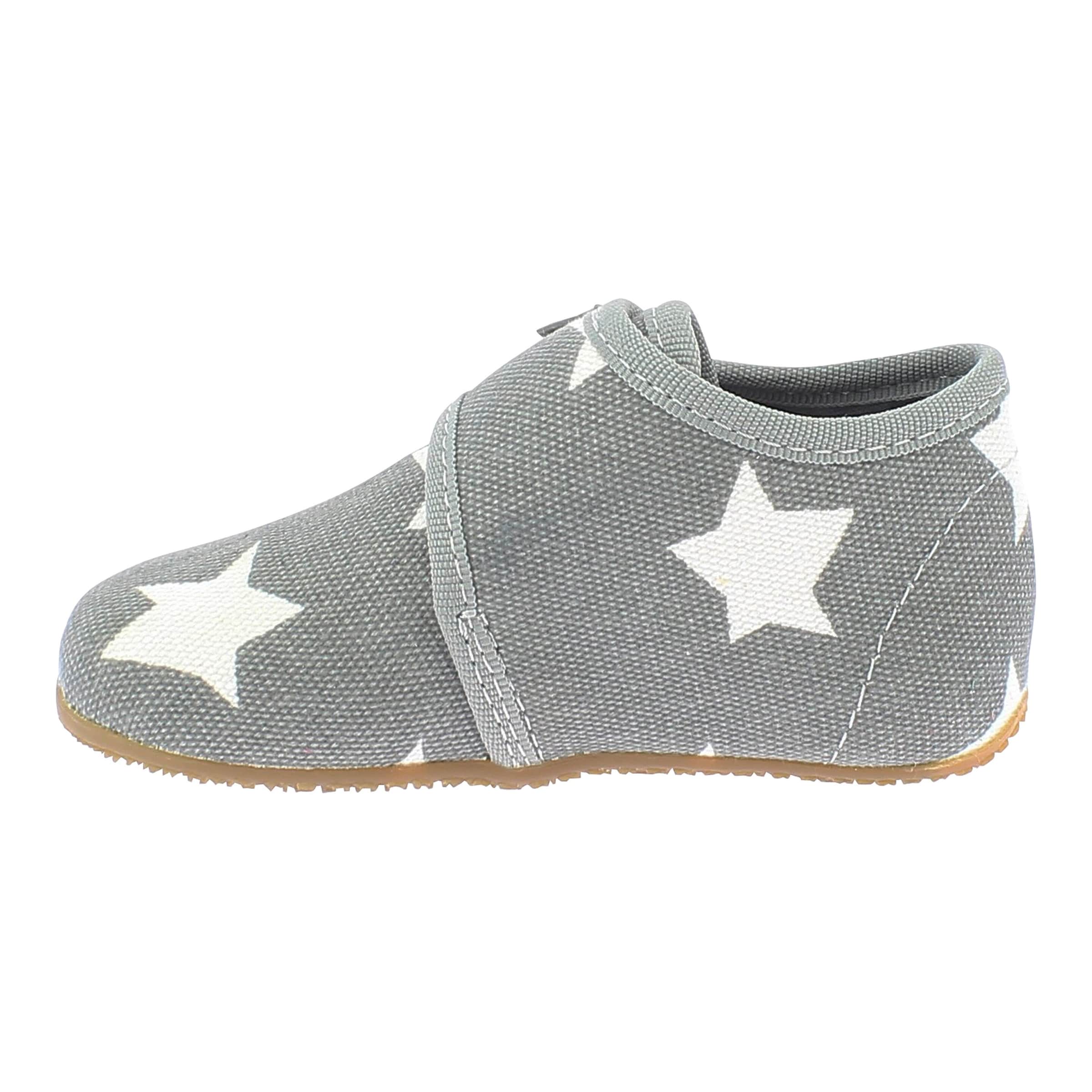 Hausschuhe mit Klettverschluss Sterne