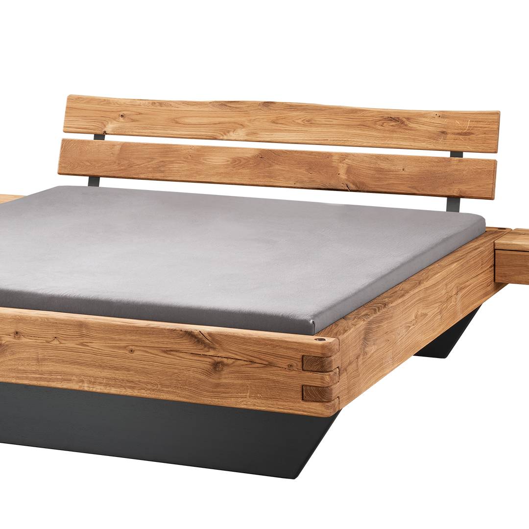 Balkenbett-Konfigurator 'Surtido' | für alle Größen | Bio-Material | Handgefertigt | Holzfüße | Fußvariante | schadstoffgeprüft | Massivholzbetten