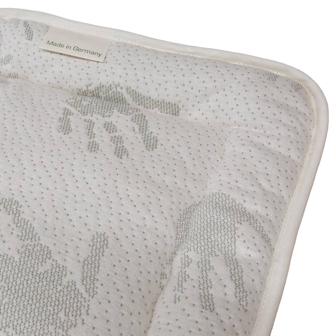 Baumwoll-Kinderflachkissen 'Cotona-Vita' | Kinder-Kopfkissen | 40x60 cm | 100% ökologisch