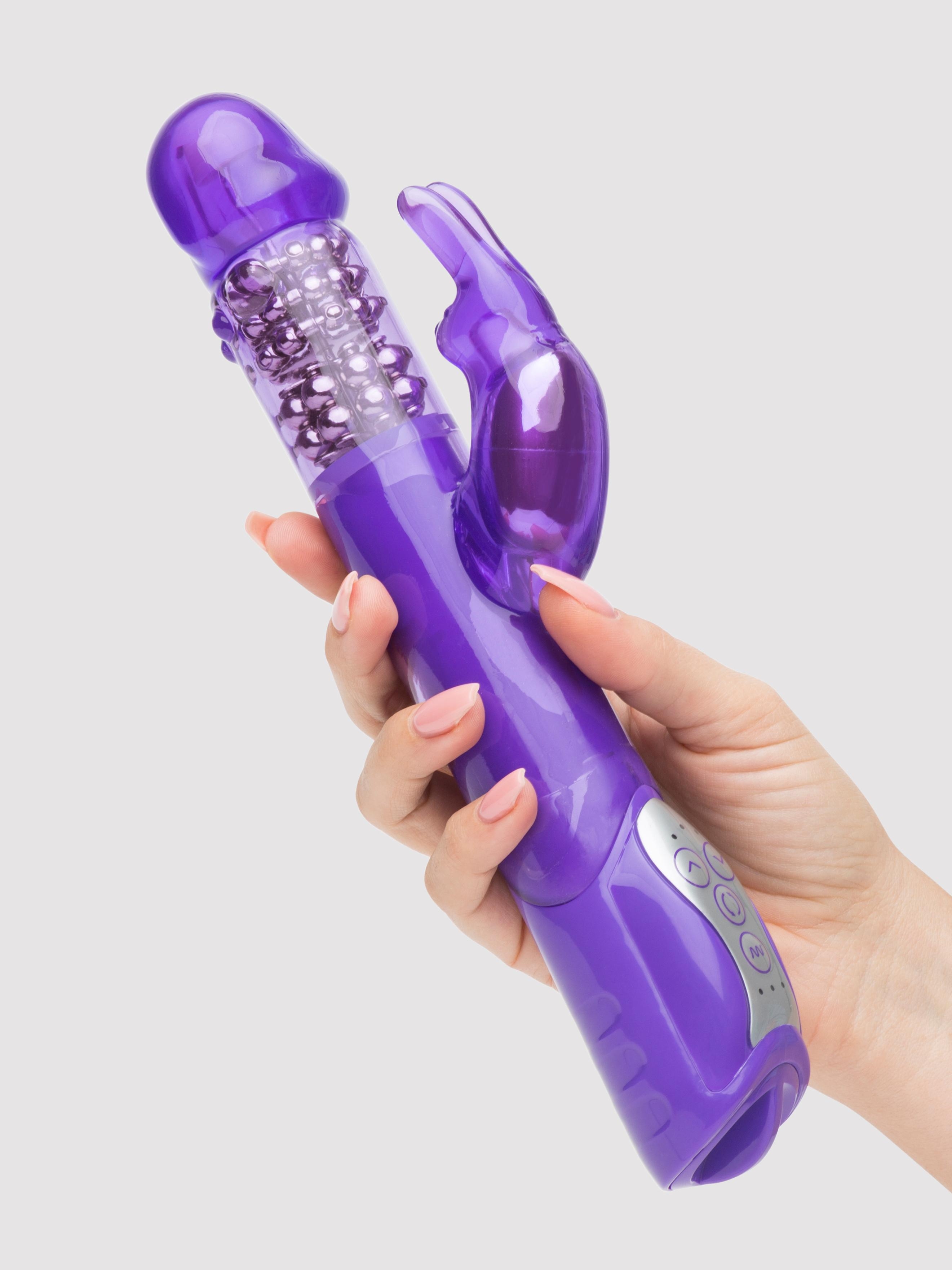 Lovehoney, Rabbit Vibrator, Lovehoney Jessica Rabbit Xtra Stossender Rabbit-vibrator, Violett- Amorana