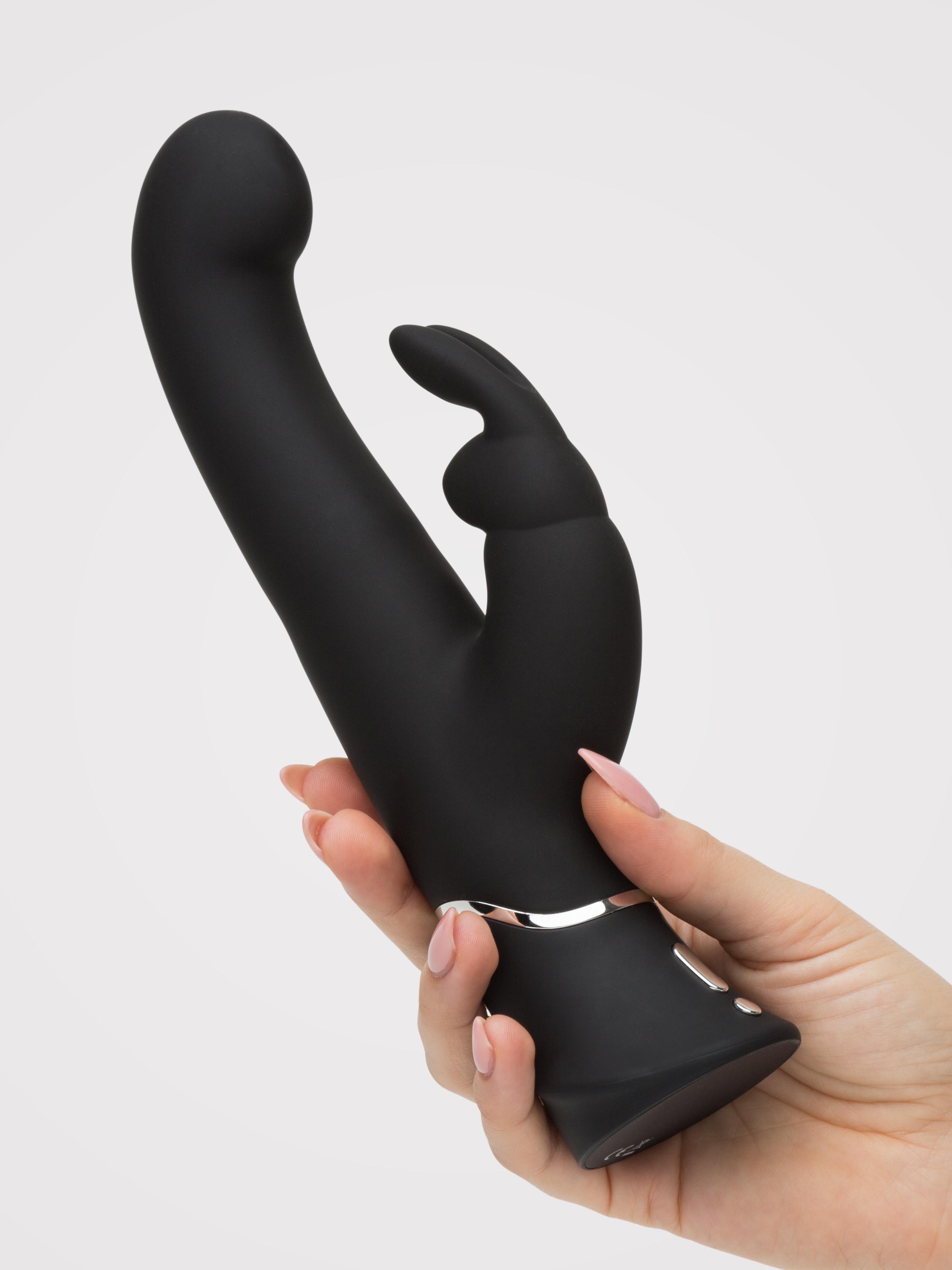 Happy-rabbit, Rabbit Vibrator, Happy Rabbit G-punkt-vibrator Mit Streichbewegung, Schwarz- Amorana