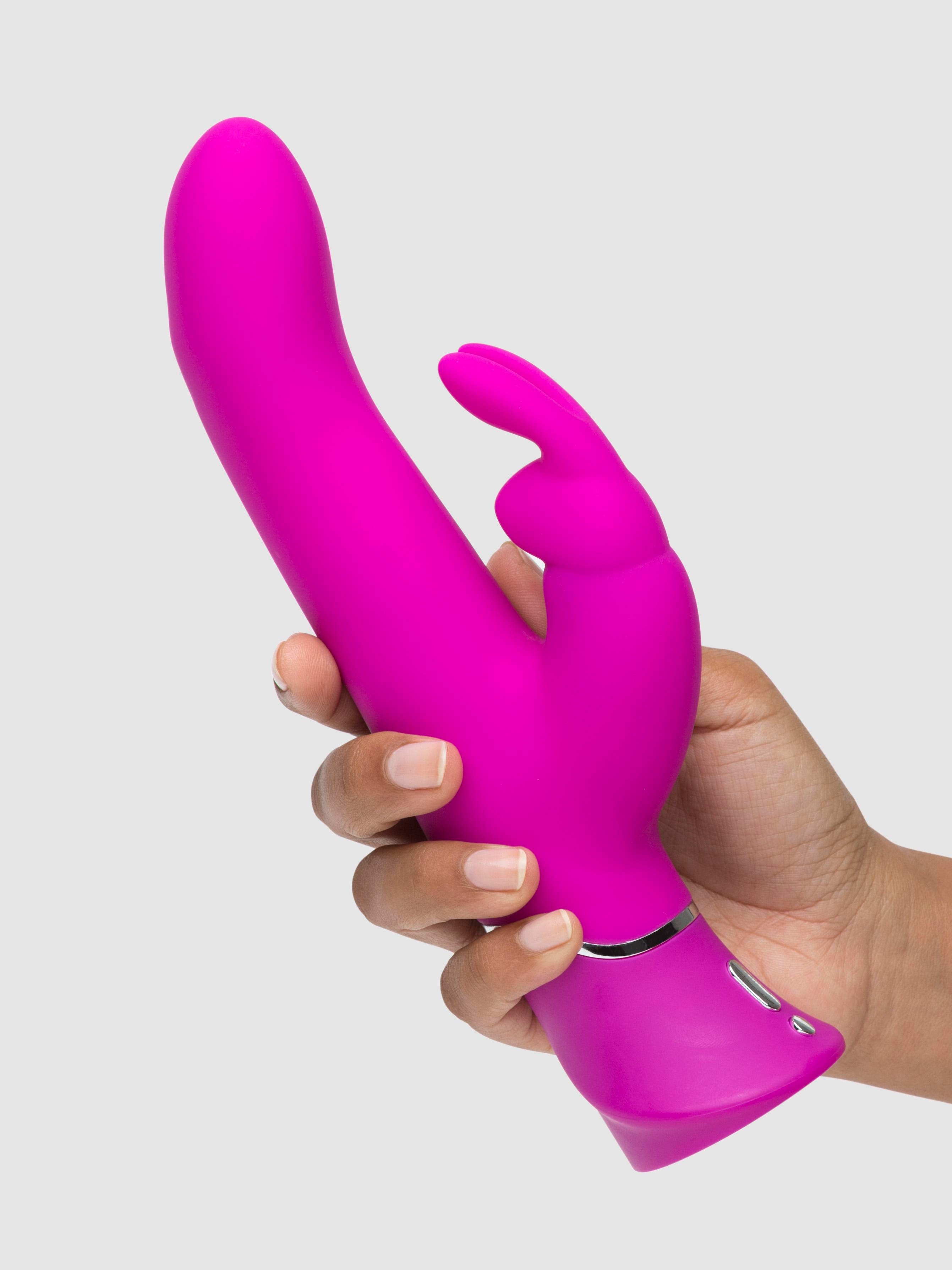 Happy-rabbit, Rabbit Vibrator, Happy Rabbit Curve Wiederaufladbarer Rabbit-stossvibrator, Violett- Amorana