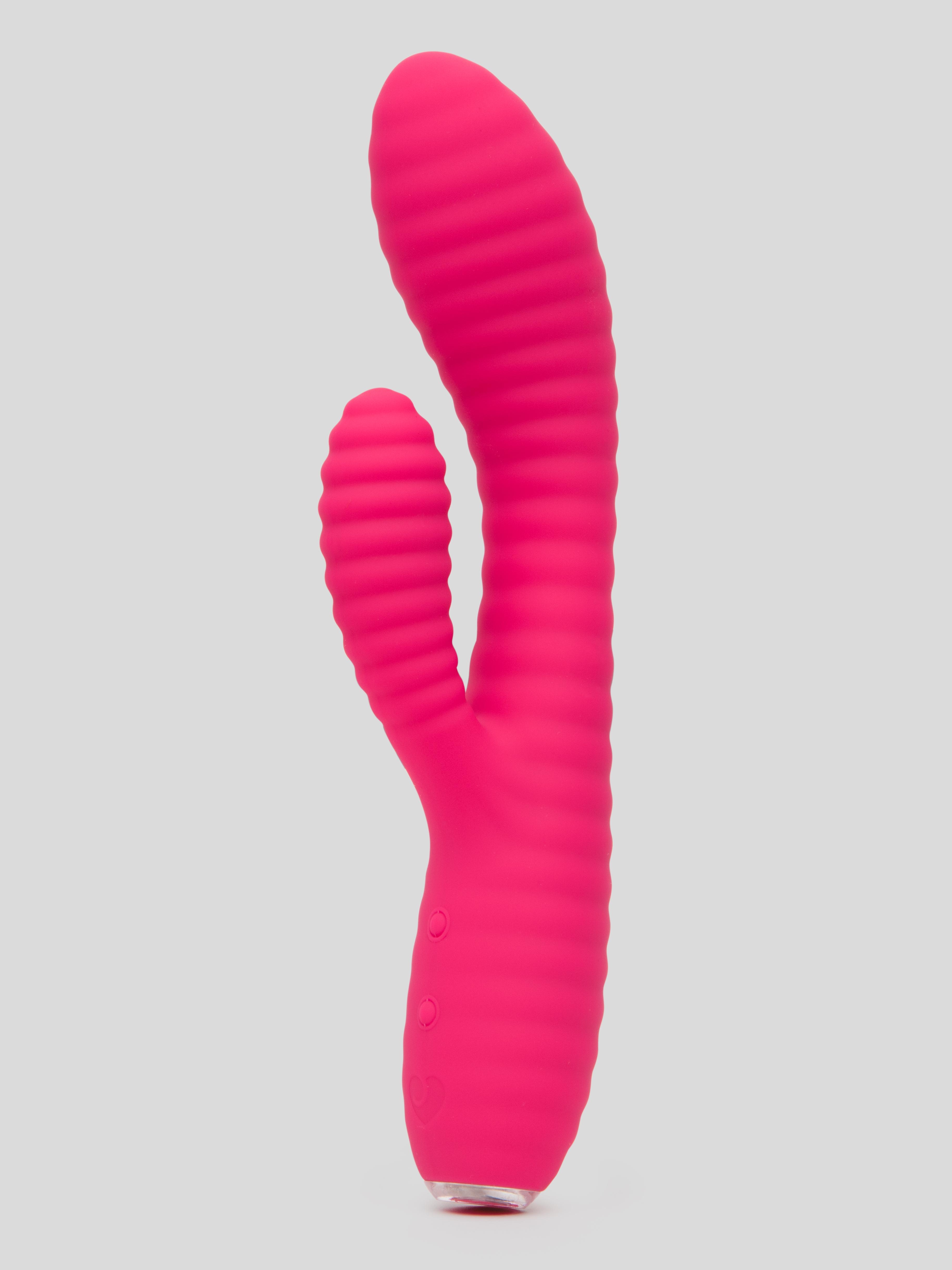 Lovehoney, Rabbit Vibrator, Lovehoney Aufladbarer Gerippter Rabbit-vibrator Aus Silikon, Pink- Amorana